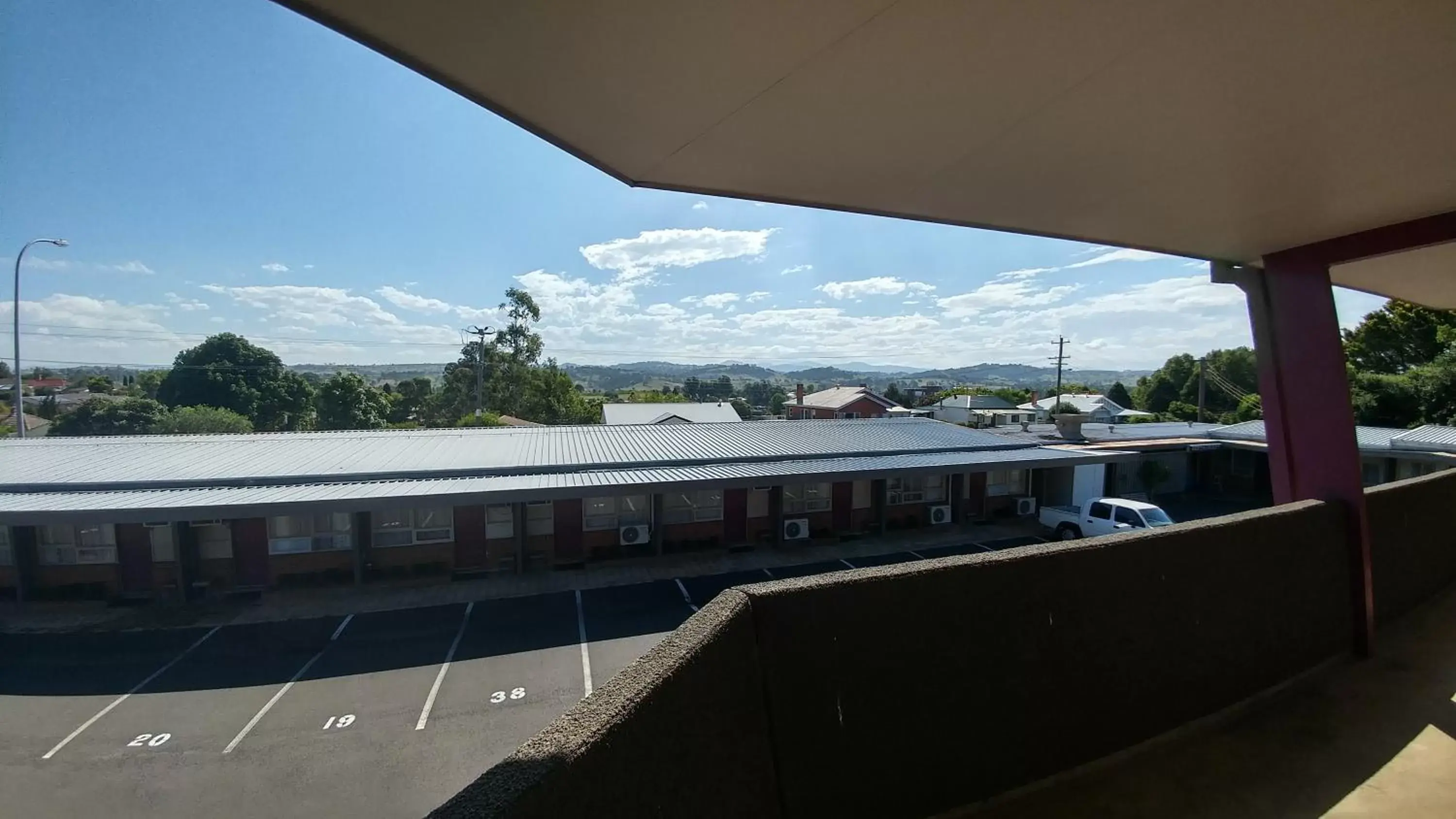 Balcony/Terrace in Bega Motel