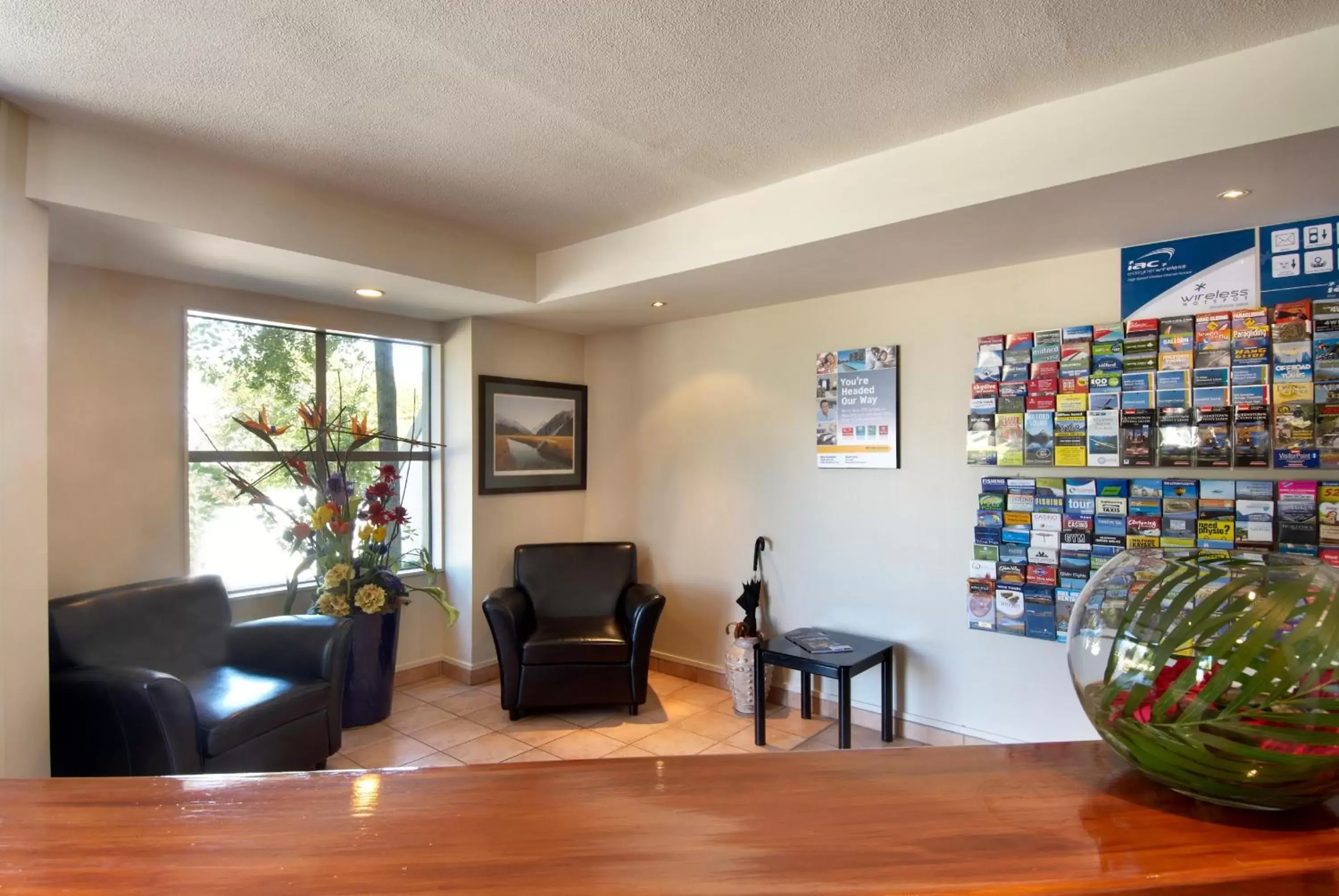 Lobby or reception in Hurley's of Queenstown Lobby or reception in Hurley's of Queenstown