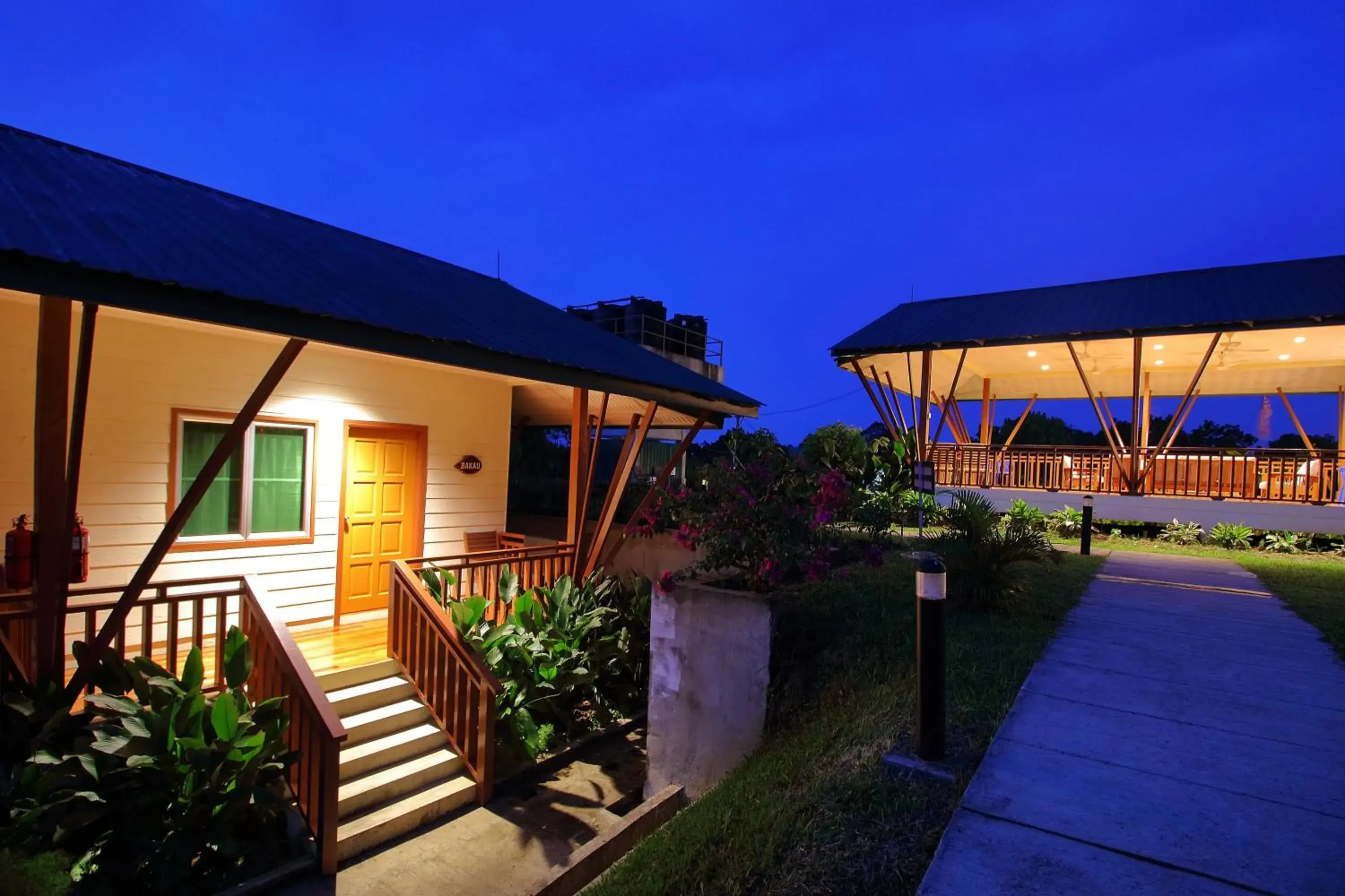 Balcony/Terrace in Nature Lodge Sepilok