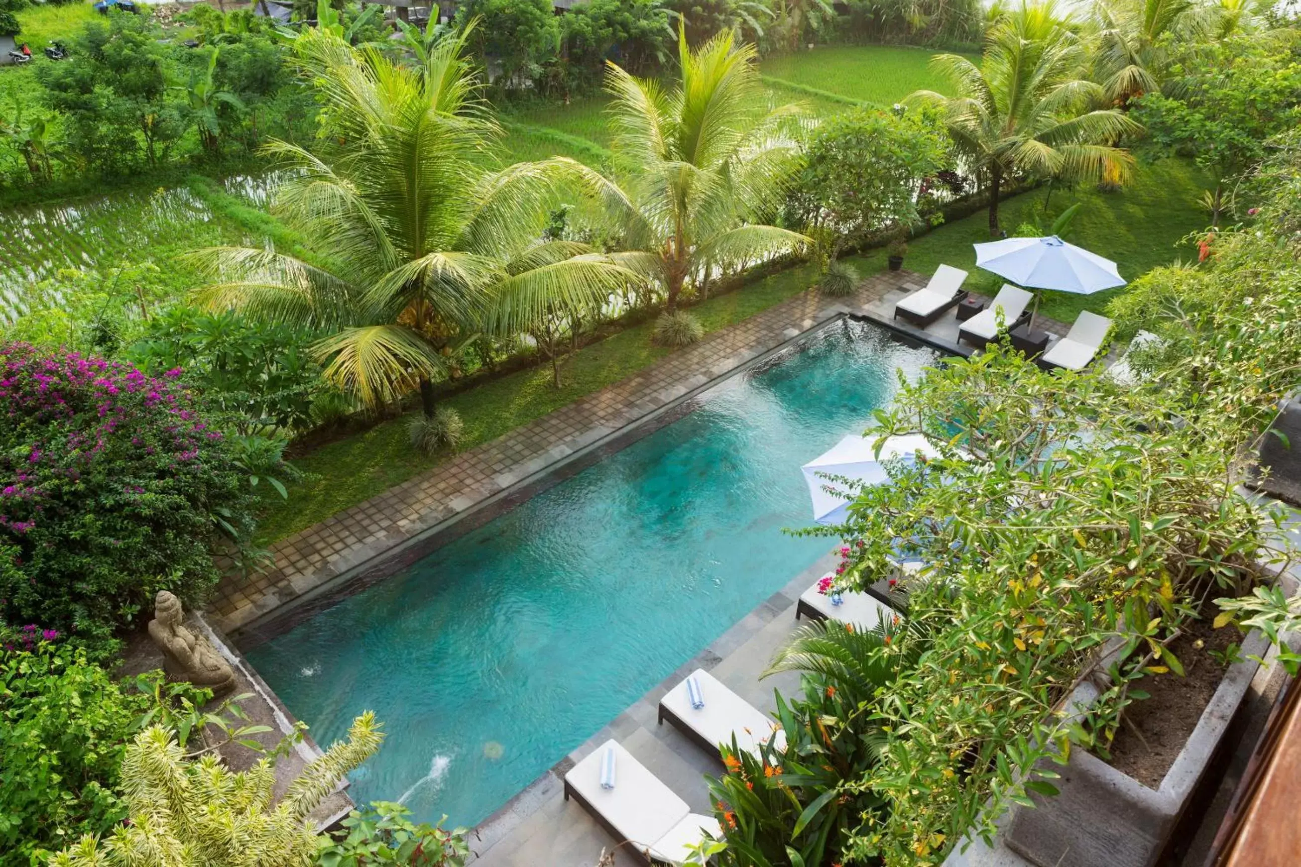 View (from property/room), Pool View in Kiskenda Cottages & Restaurant