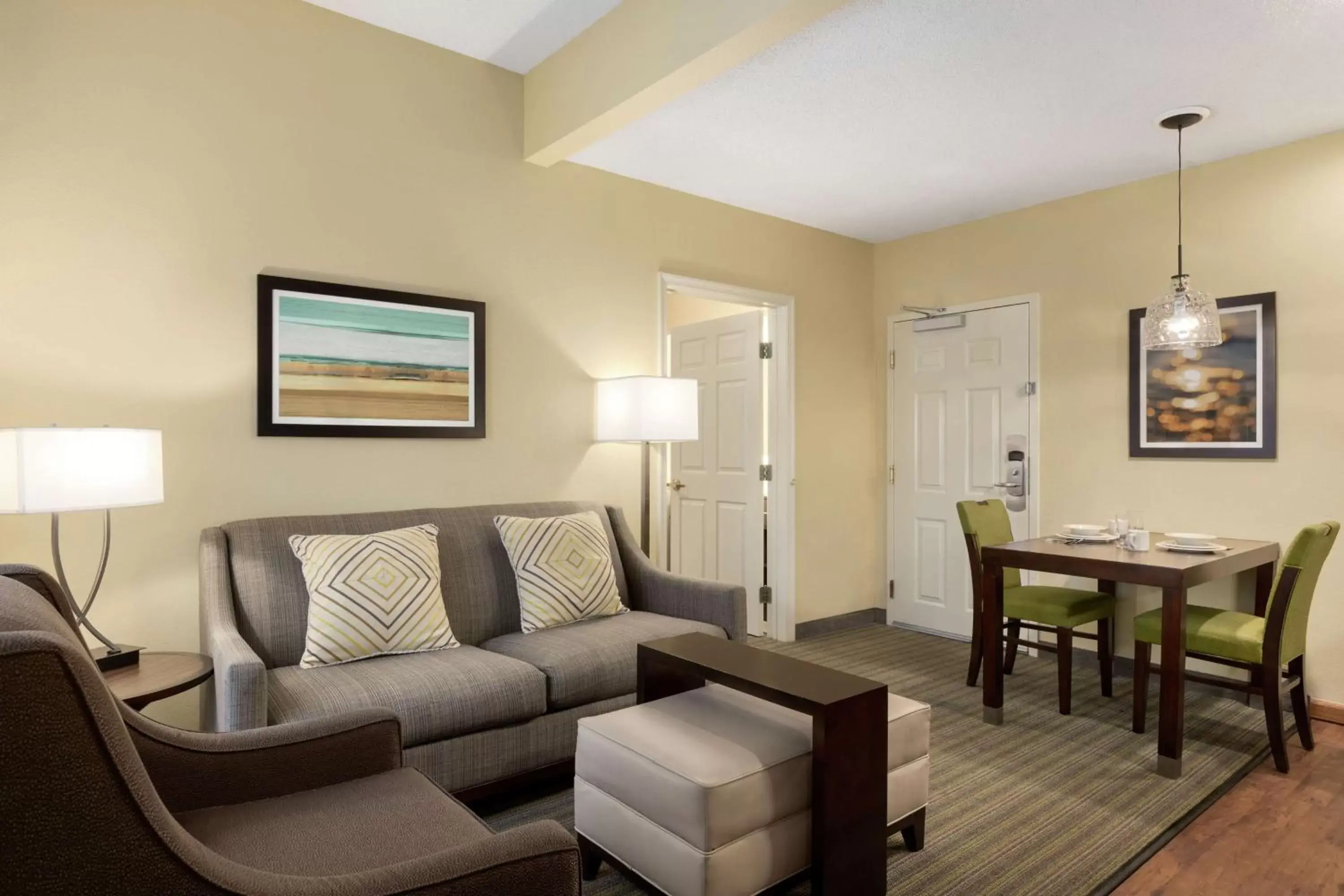 Living room, Seating Area in Homewood Suites by Hilton St. Petersburg Clearwater