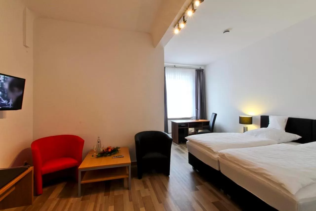 Bed in Hotel Jammerkrug