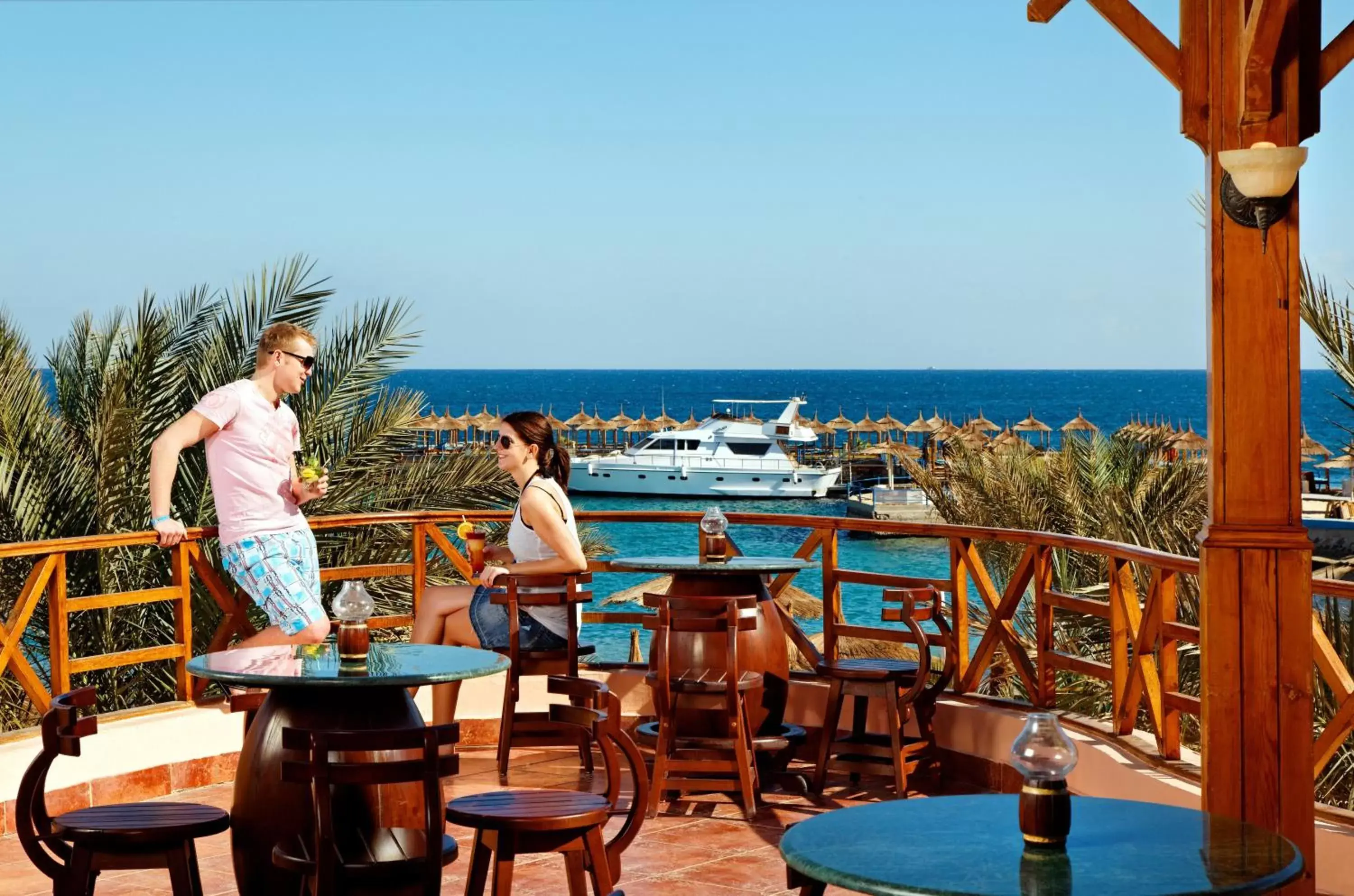 Drinks in Beach Albatros Resort - Hurghada