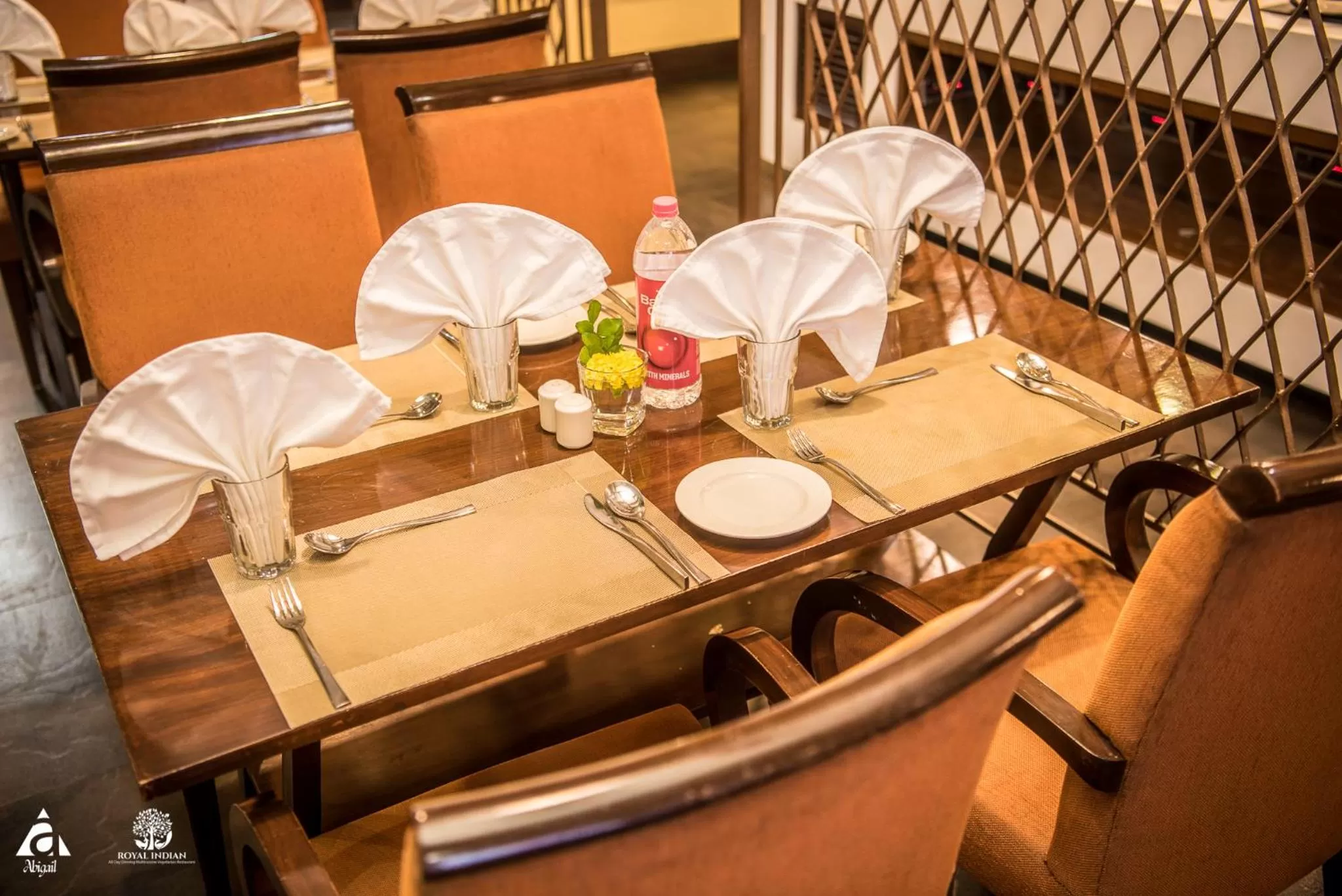 Dining area in Hotel Abigail Goradia's