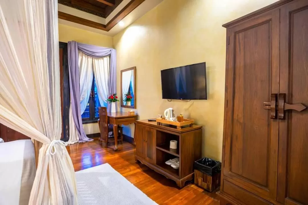 TV and multimedia, Bed in Amata Lanna Village อมตะล้านนาวิลเลจ