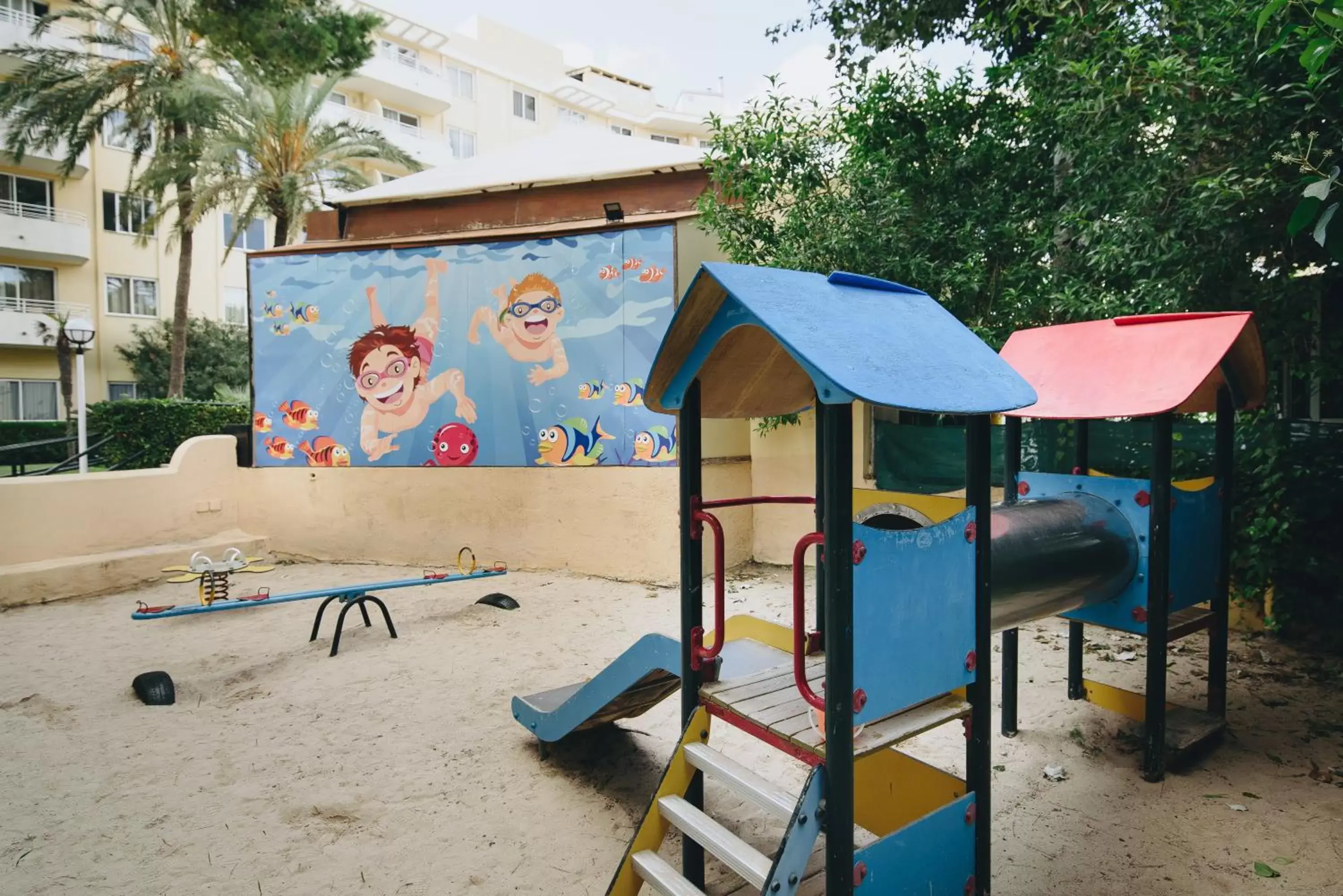 Children play ground, Children's Play Area in Hotel Ivory Playa Sports & Spa