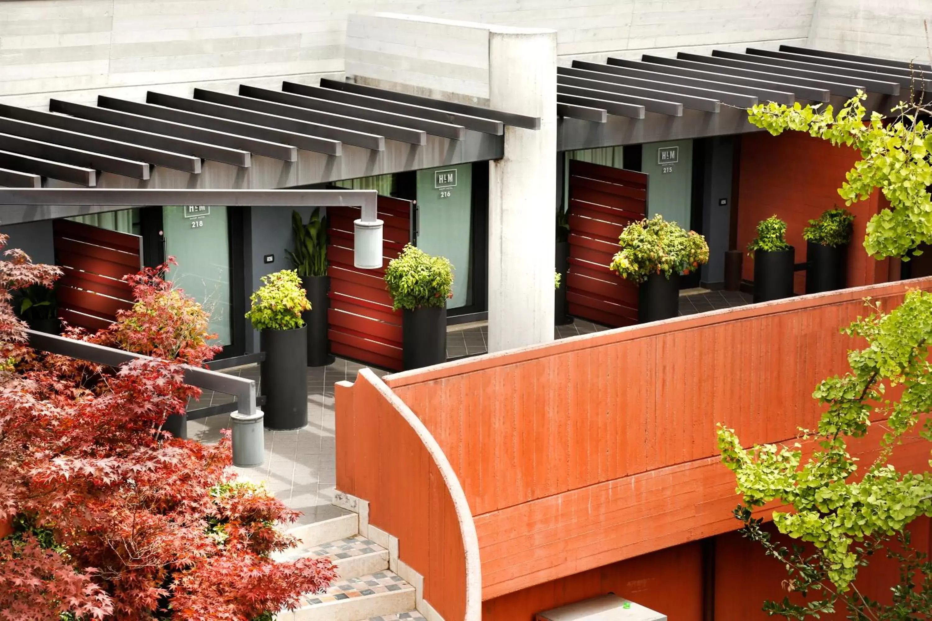 Facade/entrance in Hotel Holiday La Marca