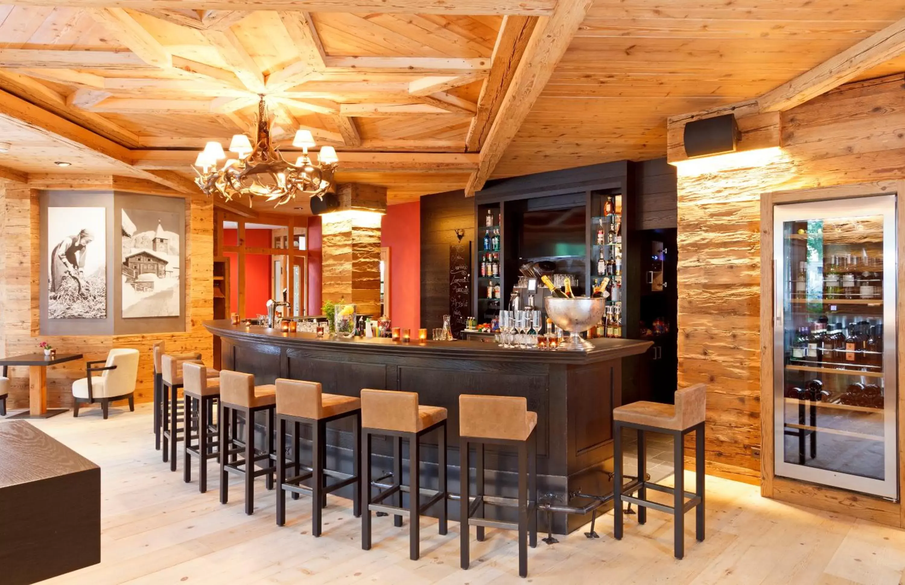 Lounge or bar, Lounge/Bar in Hotel Piz Buin Klosters