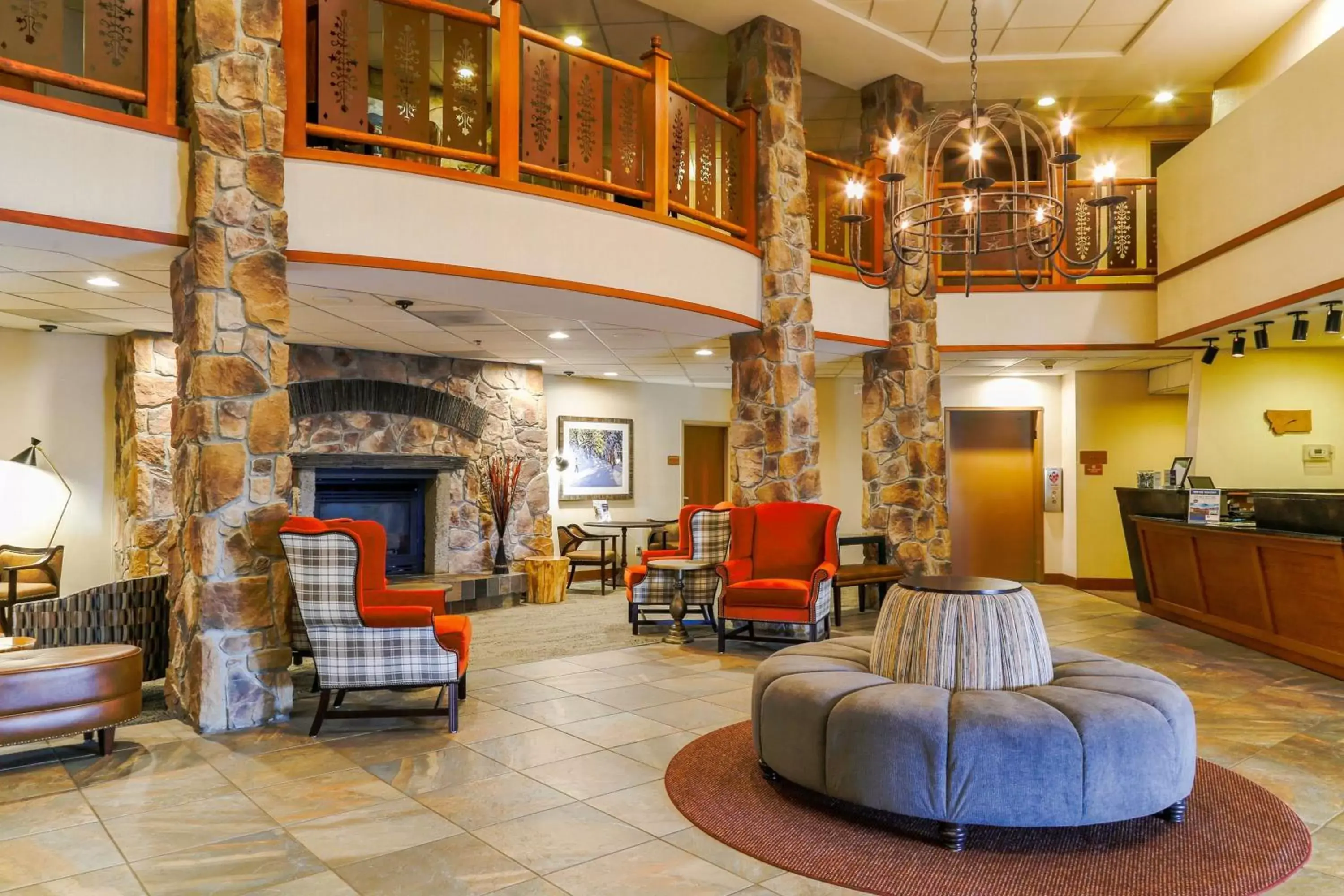 View (from property/room), Lobby/Reception in Best Western Rocky Mountain Lodge