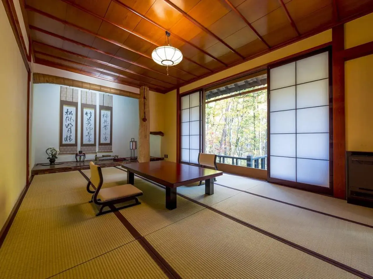 Photo of the whole room in Wanosato Ryokan