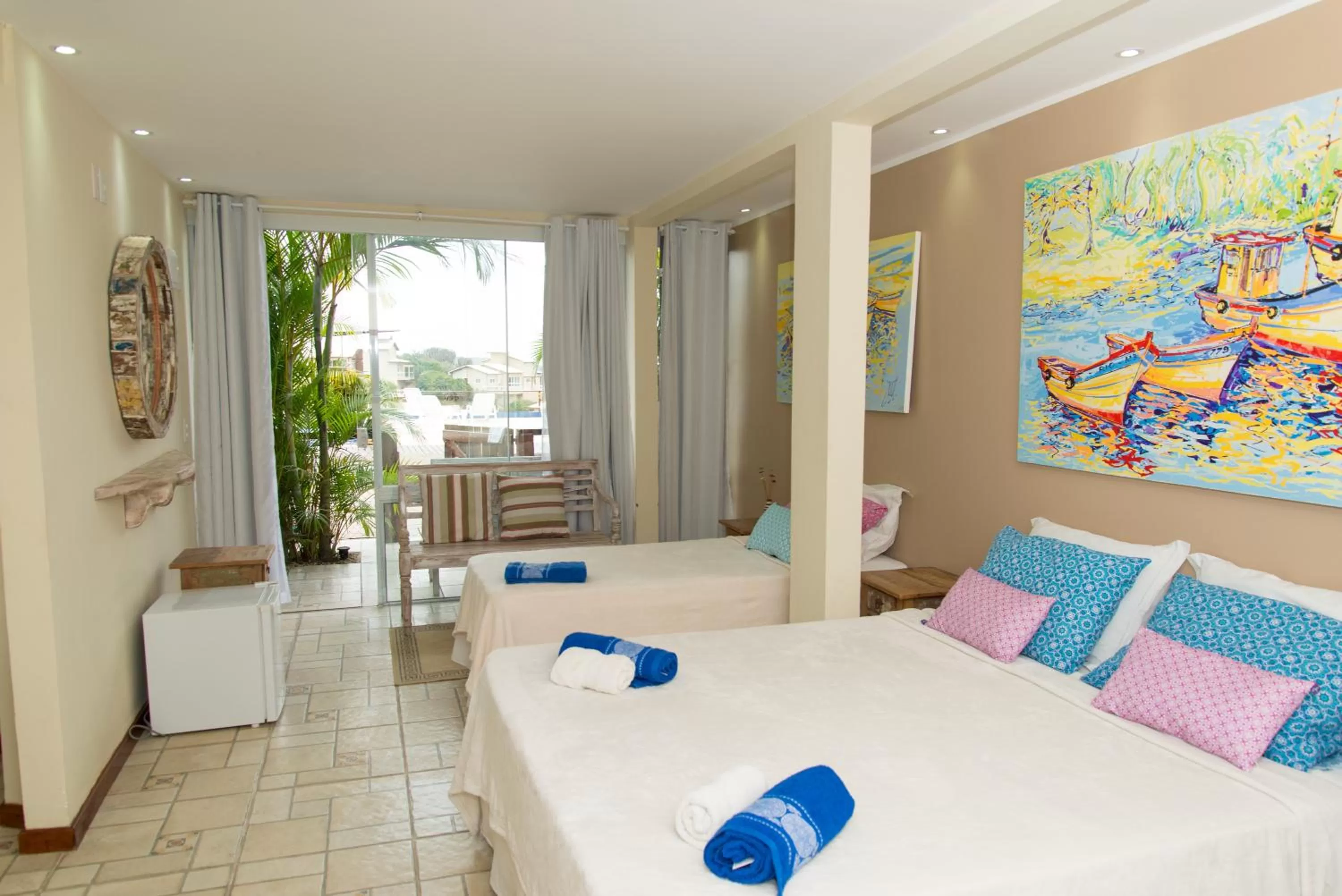 Decorative detail, Bed in Pousada La Dolce Vita