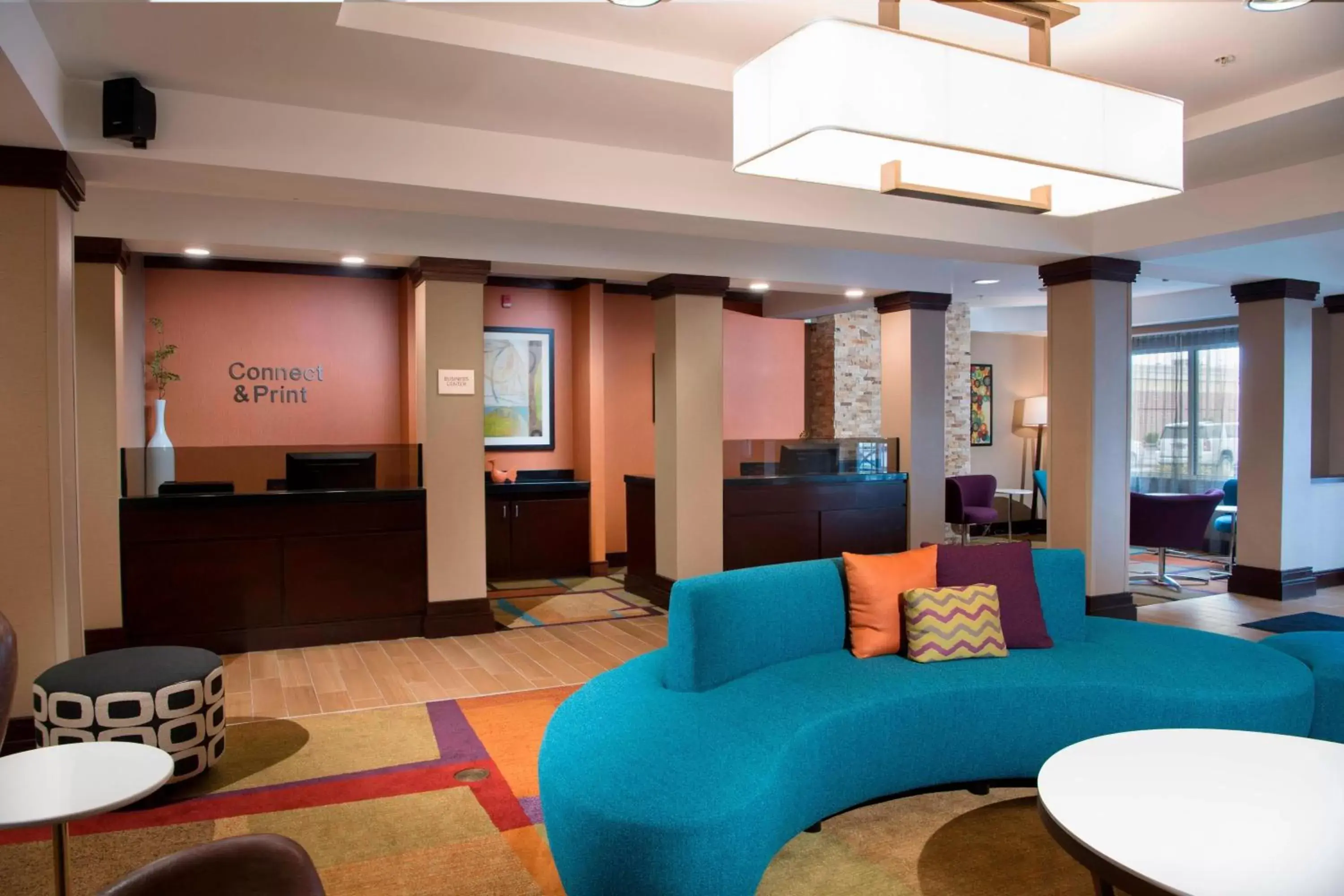 Business facilities, Seating Area in Fairfield Inn and Suites Charleston North/University Area