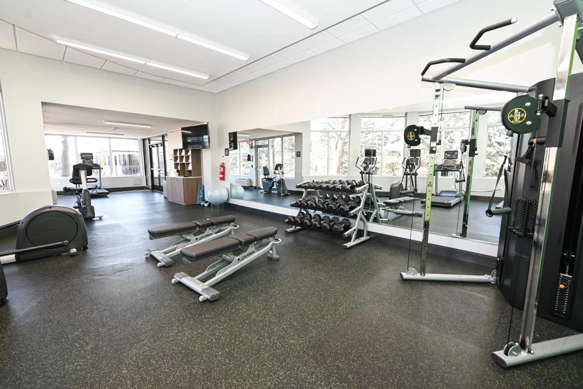 Fitness centre/facilities in Holiday Inn Cleveland-Mayfield by IHG
