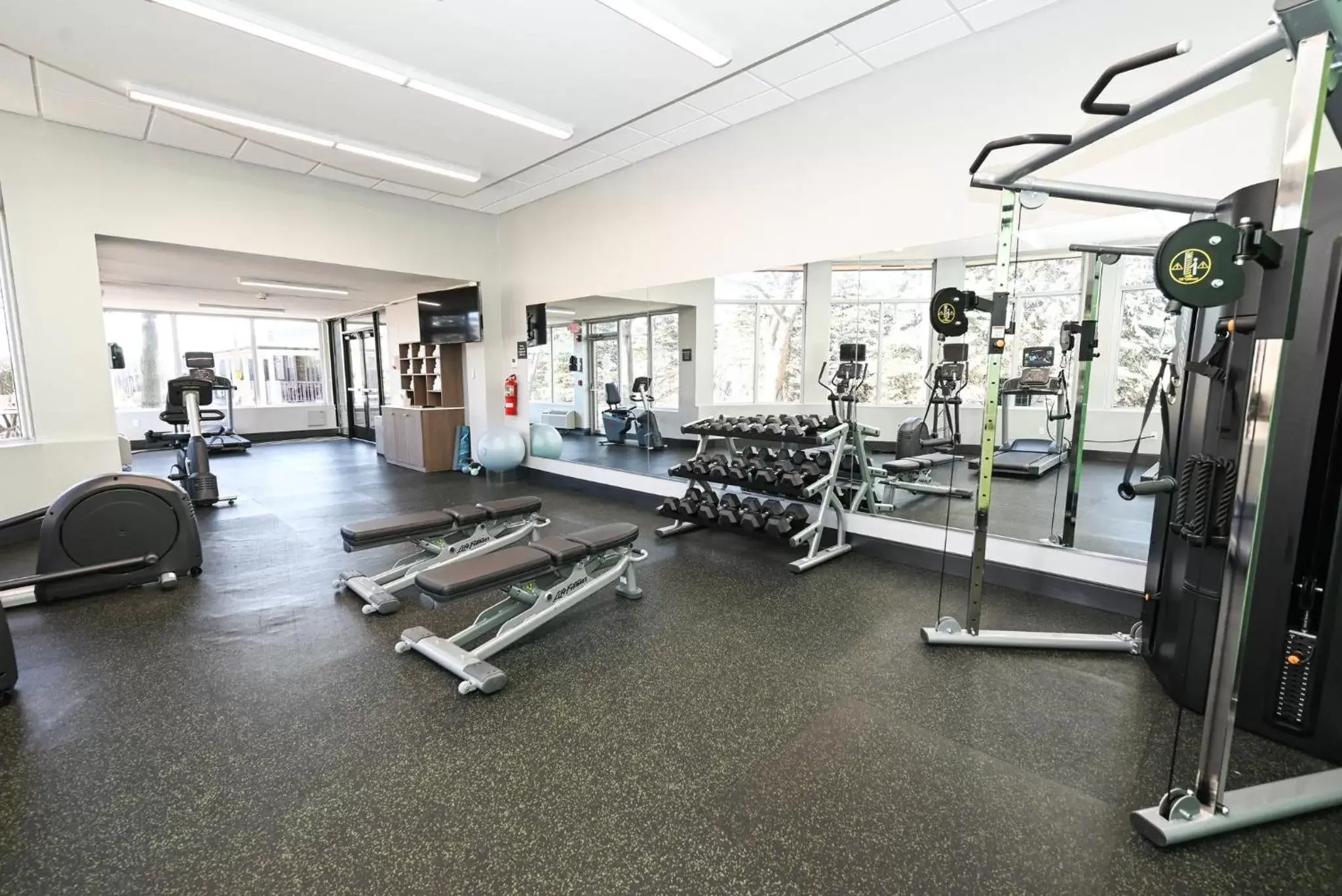 Fitness centre/facilities, Fitness Center/Facilities in Holiday Inn Cleveland-Mayfield, an IHG Hotel