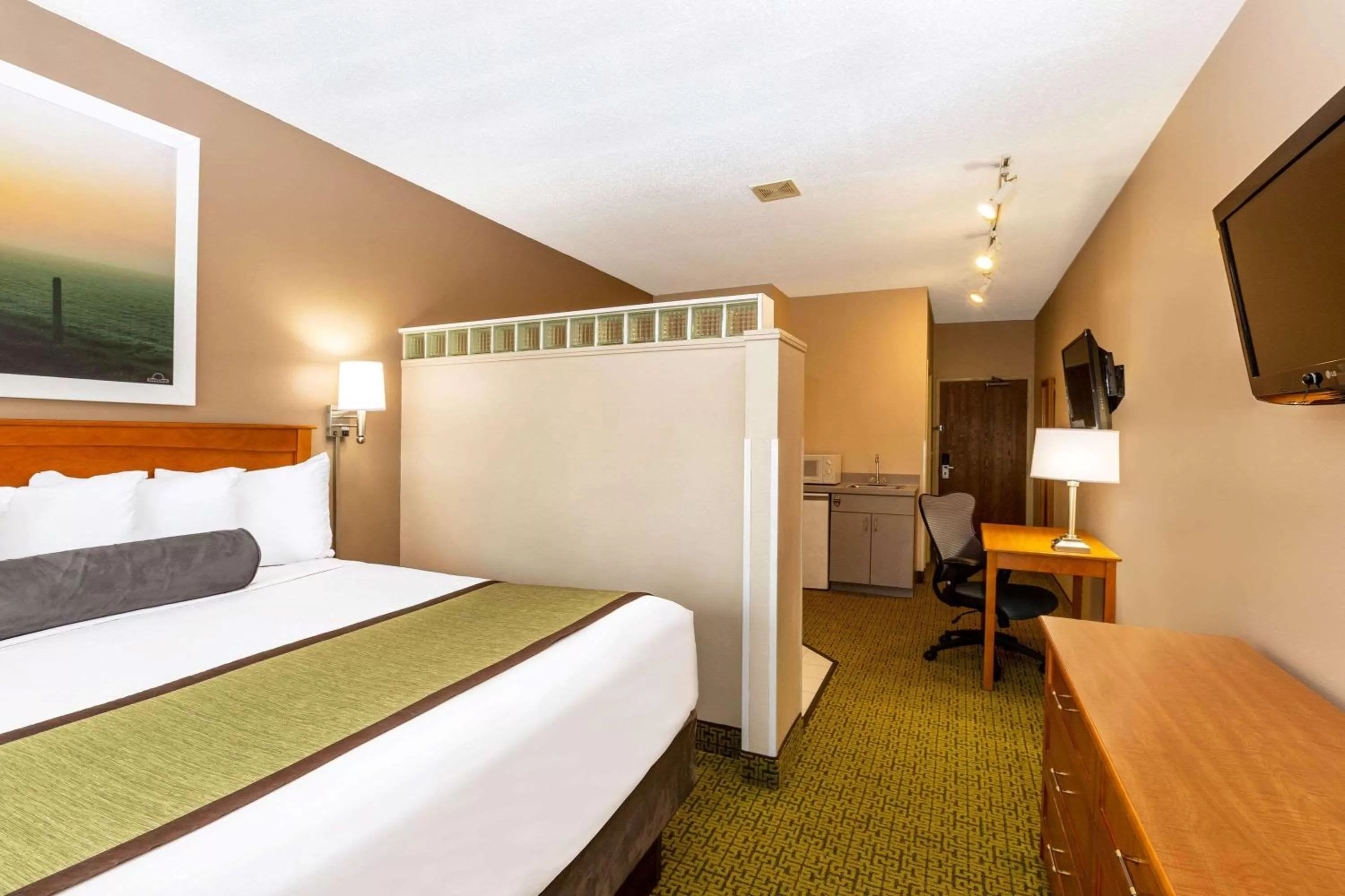One-Bedroom King Suite - Non-Smoking in Days Inn & Suites by Wyndham Madison