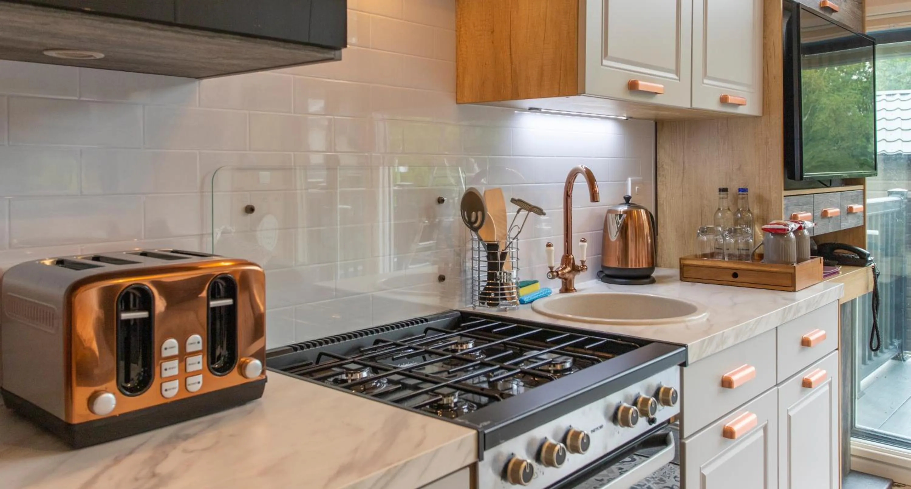Coffee/tea facilities in Aberdunant Hall