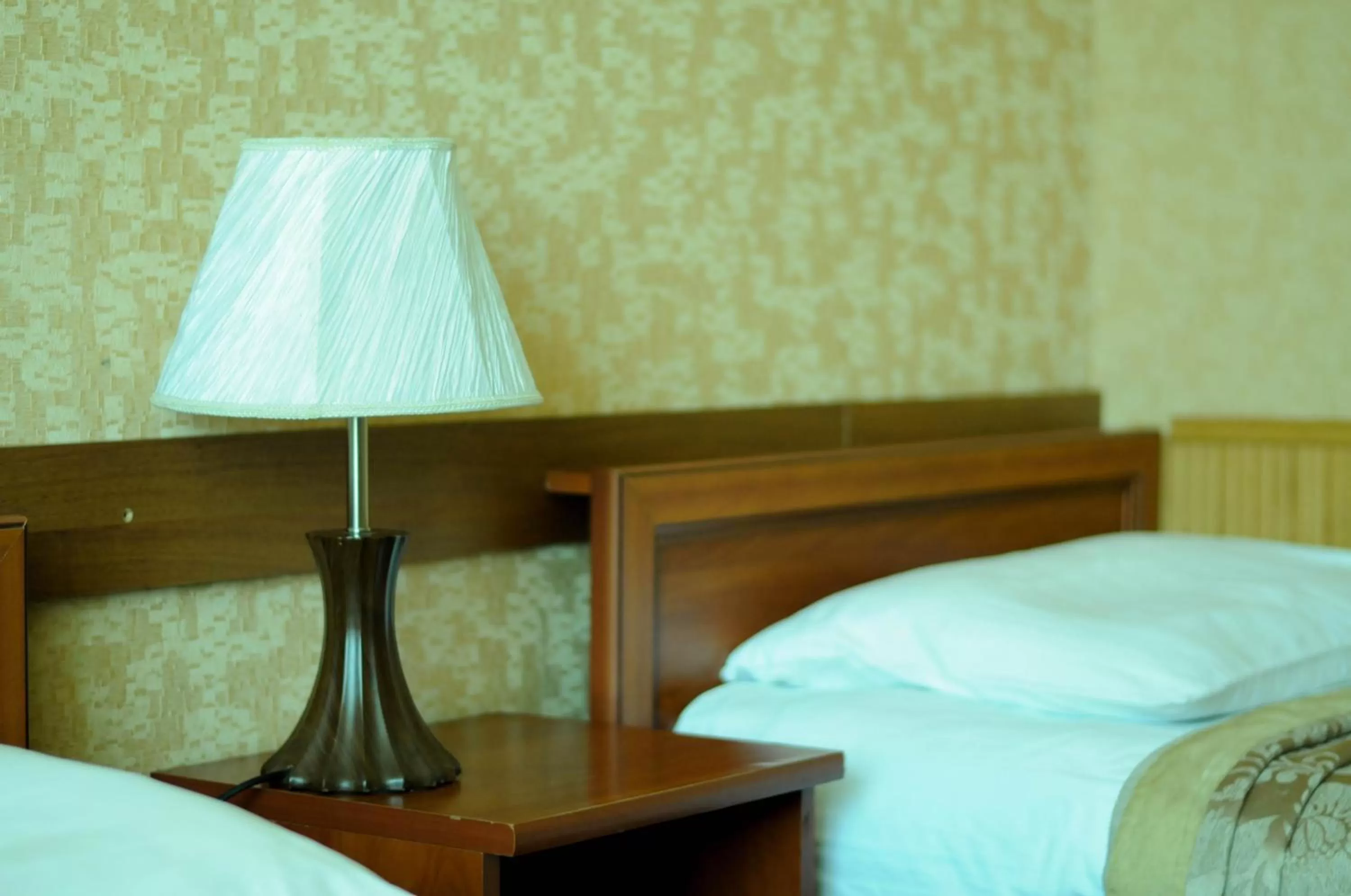 Bed in Don Kihot Hotel