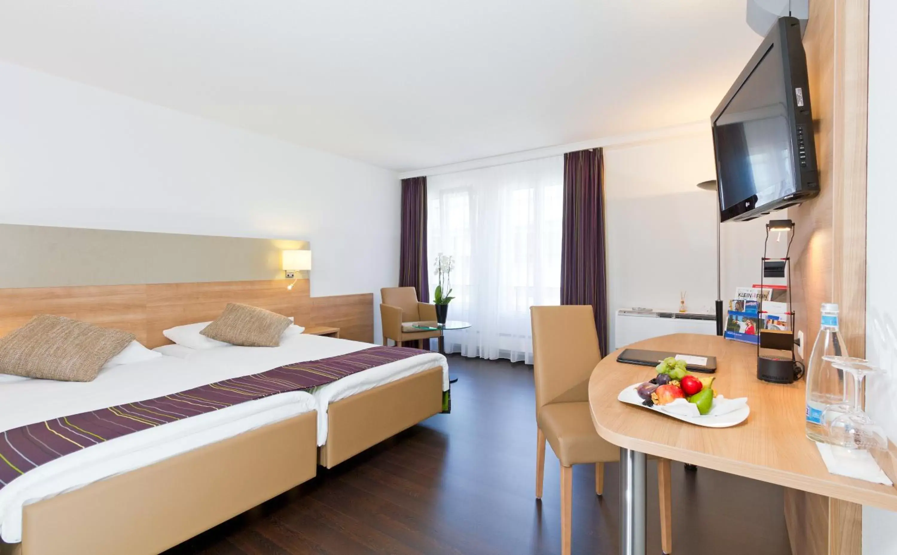 Bed in Hotel Olten Swiss Quality