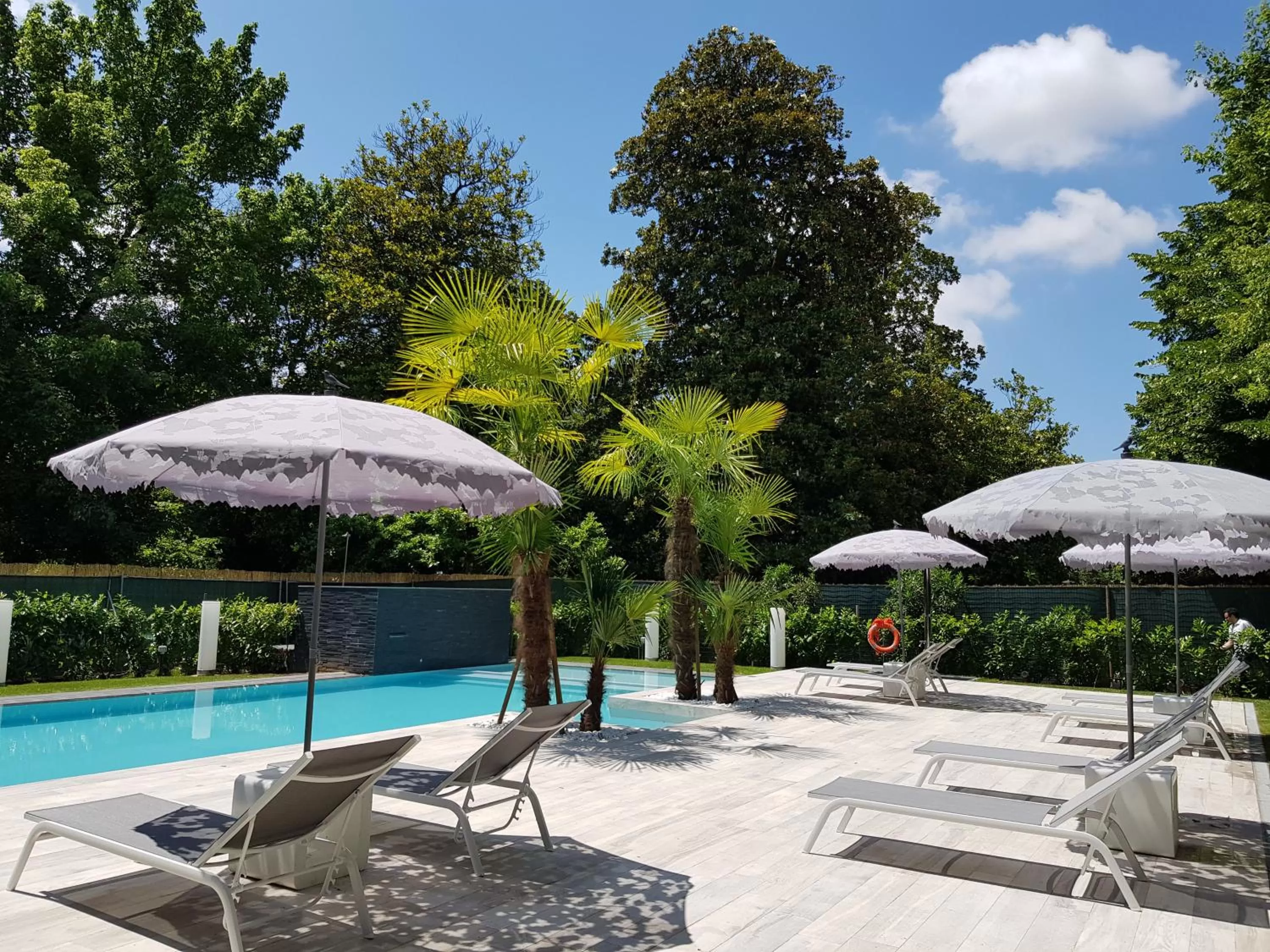 Swimming pool in Hotel Hambros - Il Parco in Villa Banchieri