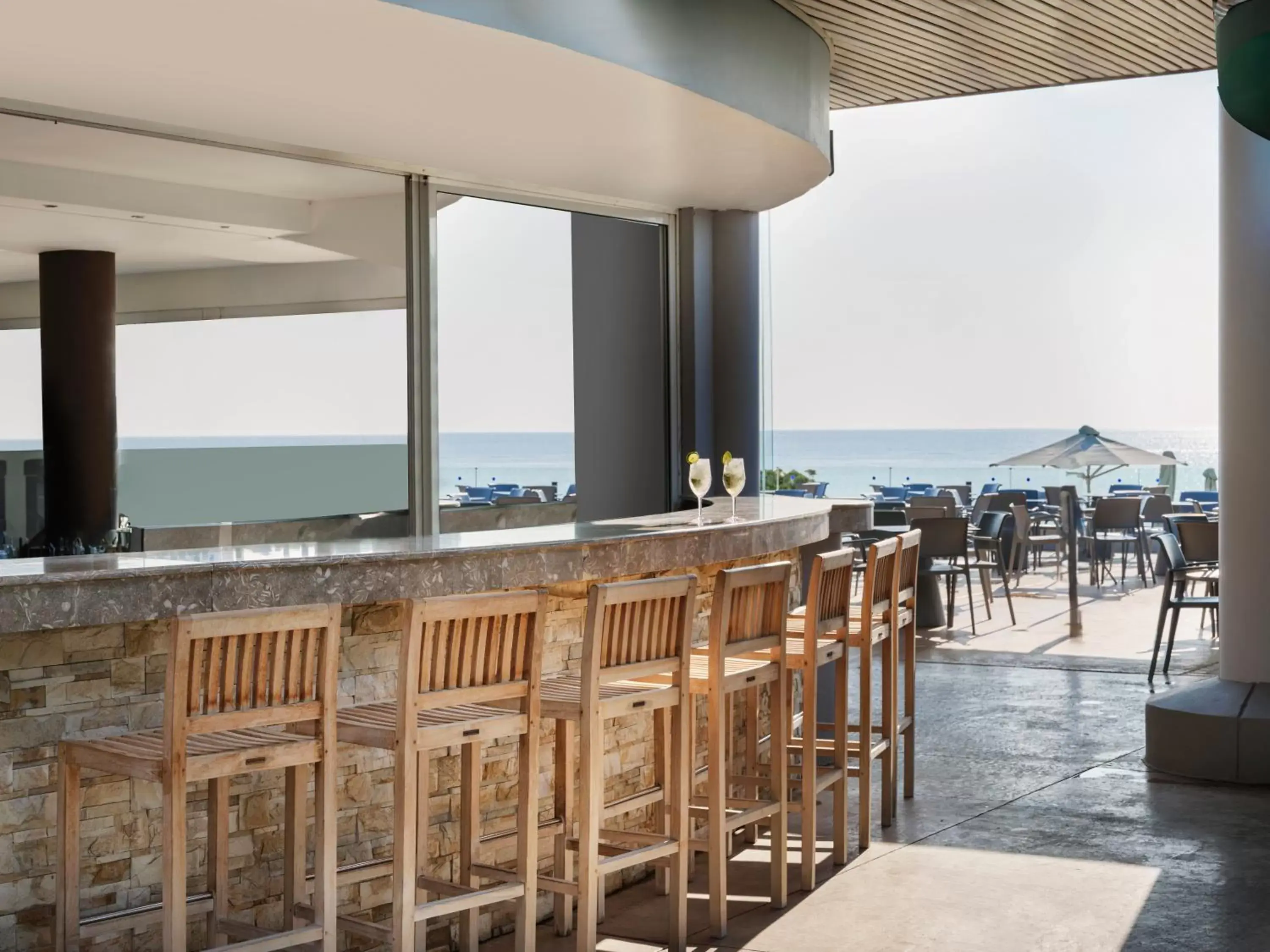 Lounge or bar in Esperos Mare Resort