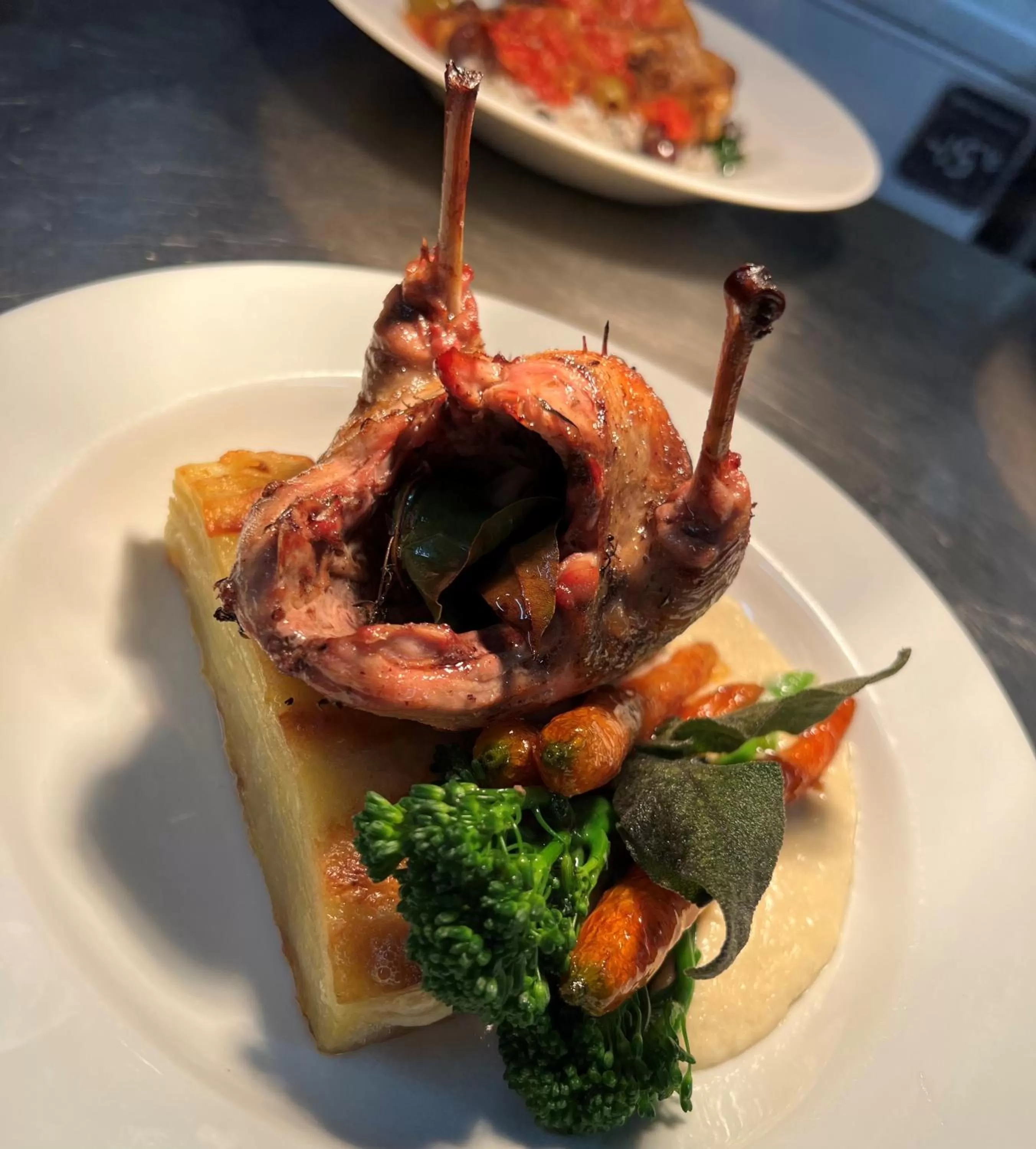 Dinner, Food in The Old Manor House Hotel