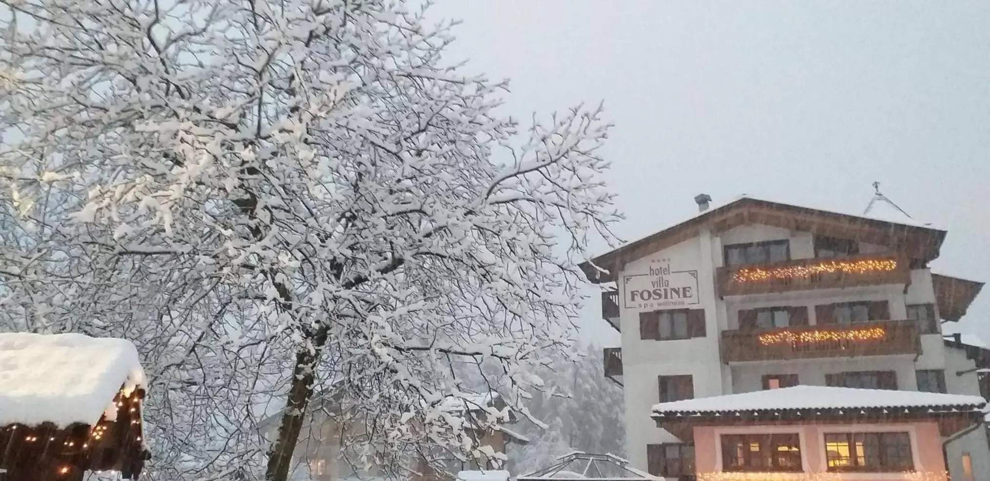 Winter in Hotel Villa Fosine