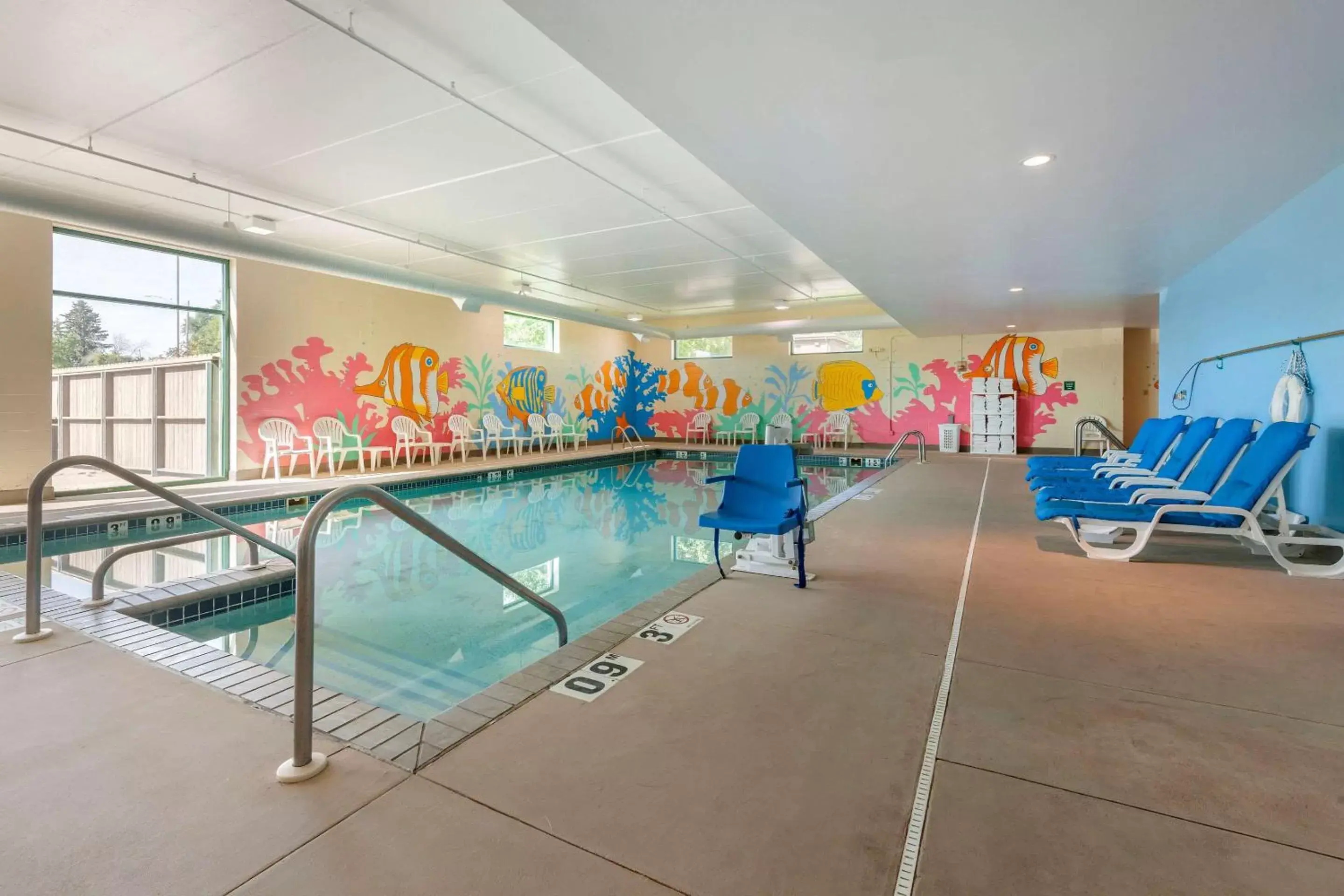 Swimming Pool in Clarion Suites at The Alliant Energy Center