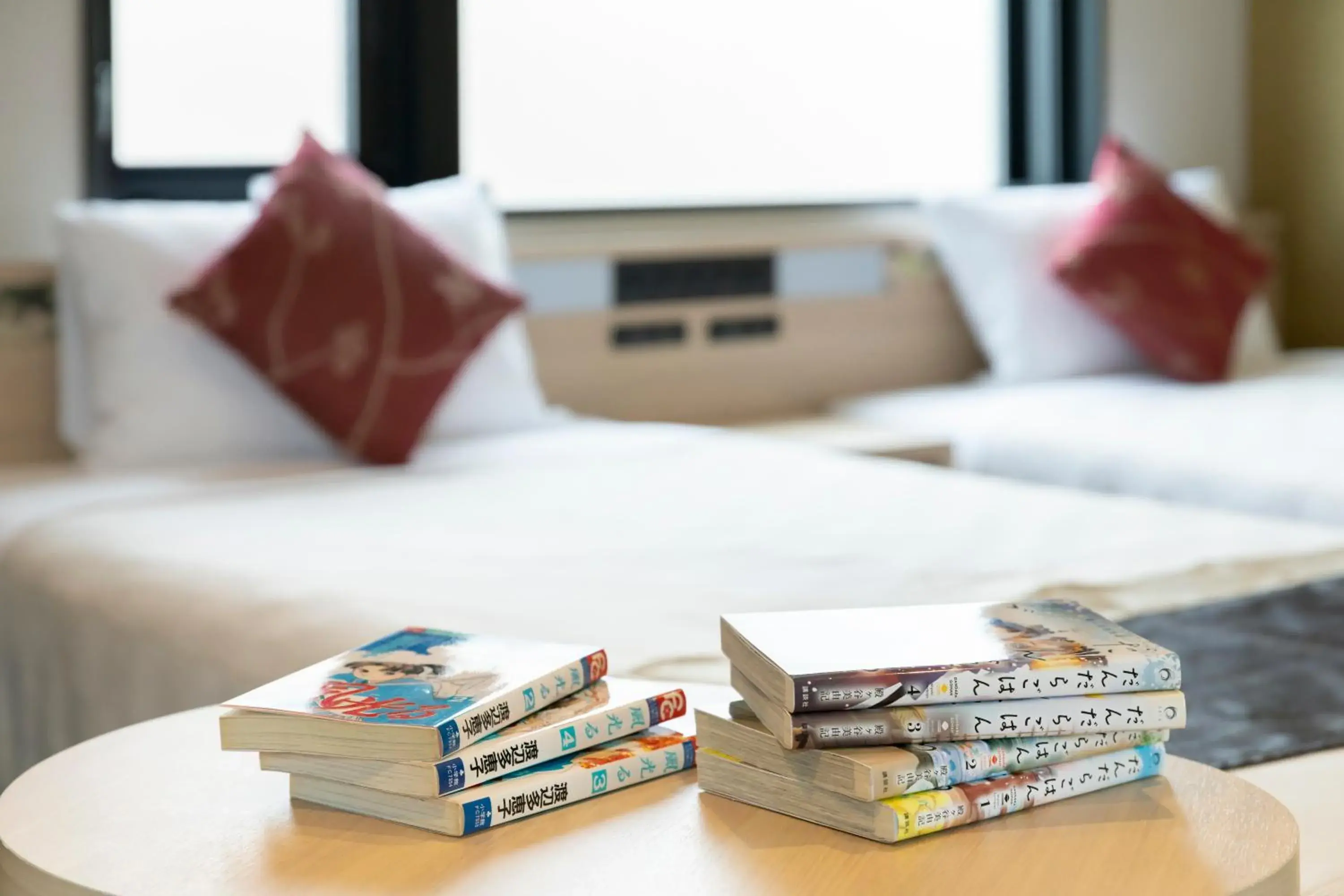 Bedroom, Bed in The Hedistar Hotel Kyoto Nijo Comic & Books Bedroom, Bed in The Hedistar Hotel Kyoto Nijo Comic & Books