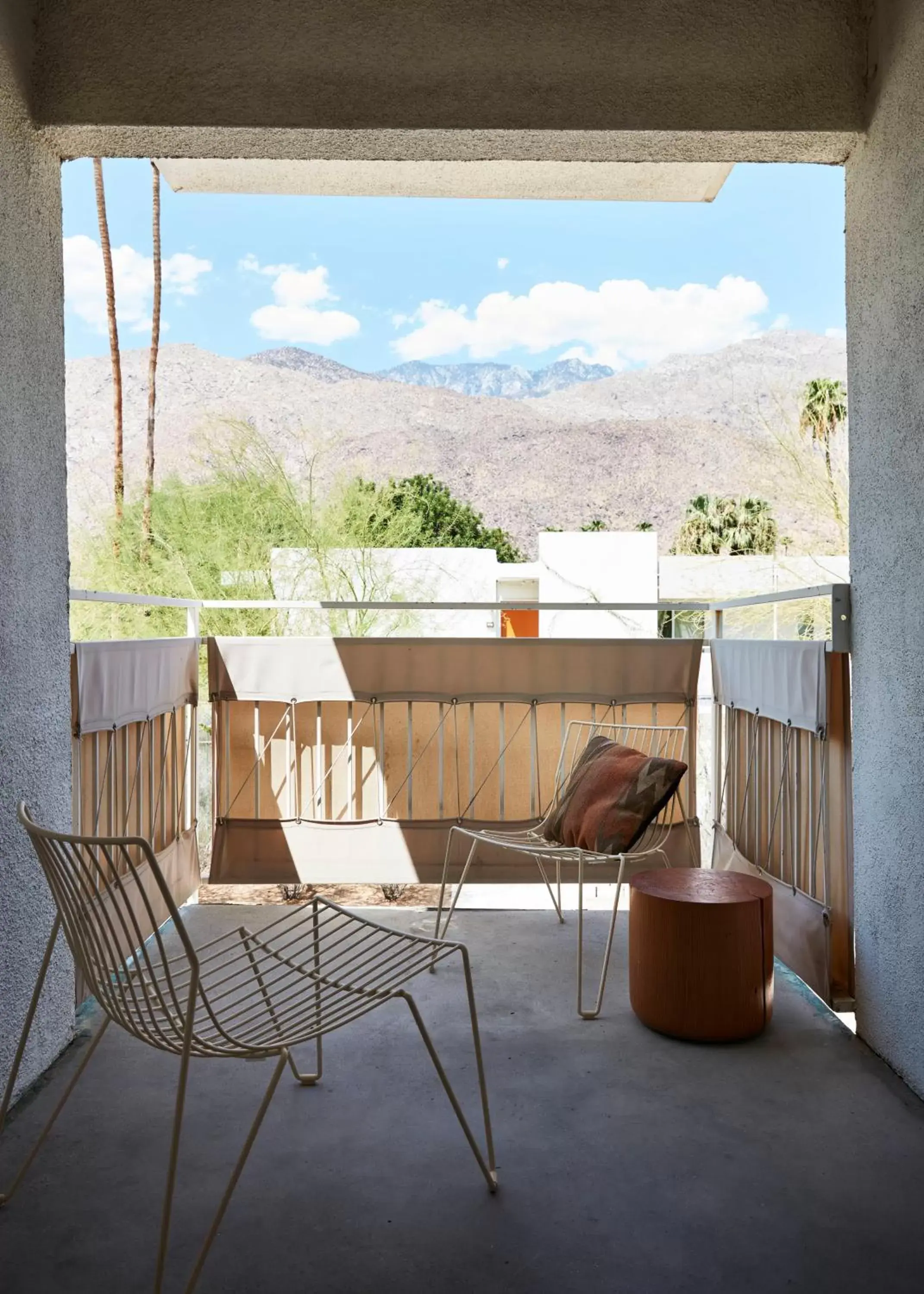 Patio, Balcony/Terrace in Ace Hotel and Swim Club Palm Springs