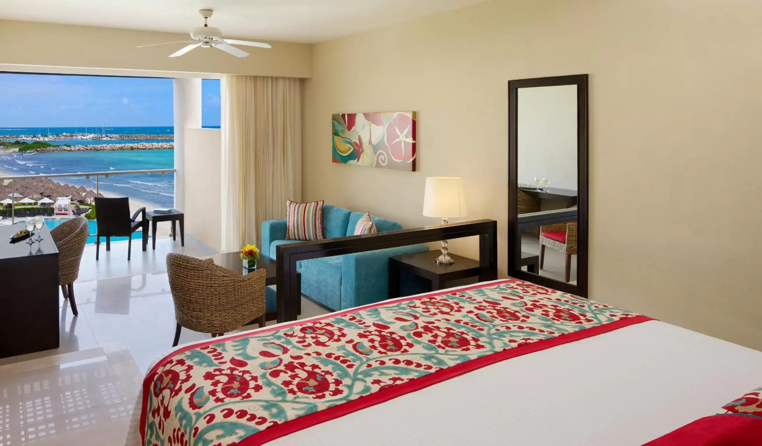 Junior Suite with Ocean View King Bed in Dreams Jade Resort & Spa - All Inclusive