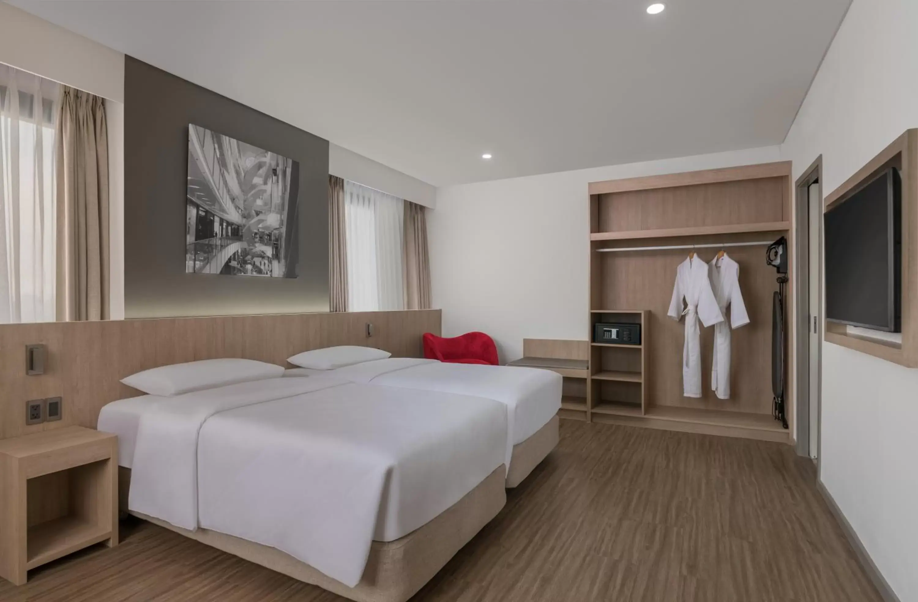 Bed in Park Inn by Radisson North Edsa