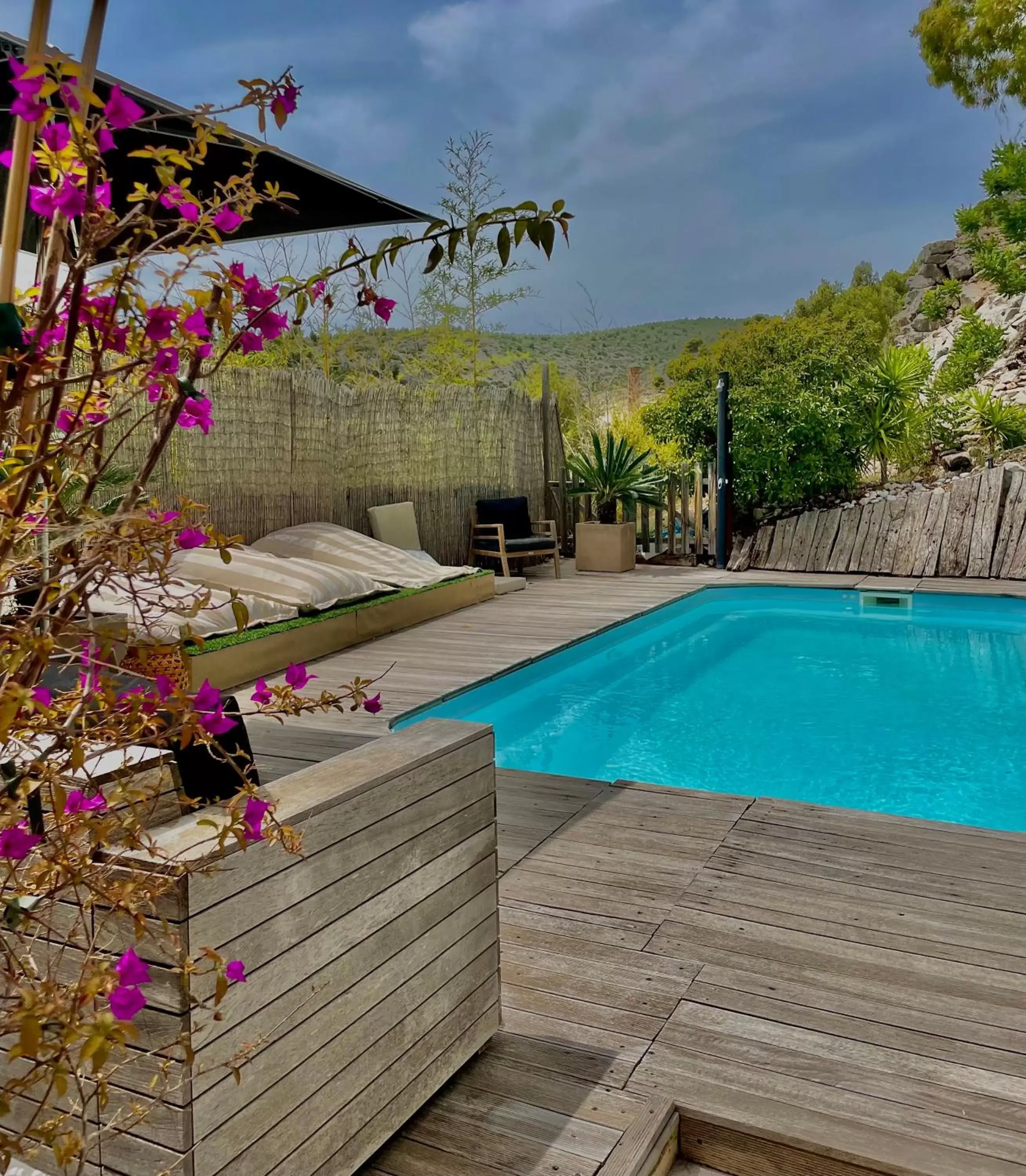 Swimming Pool in Hotel de La Plage - Mahogany