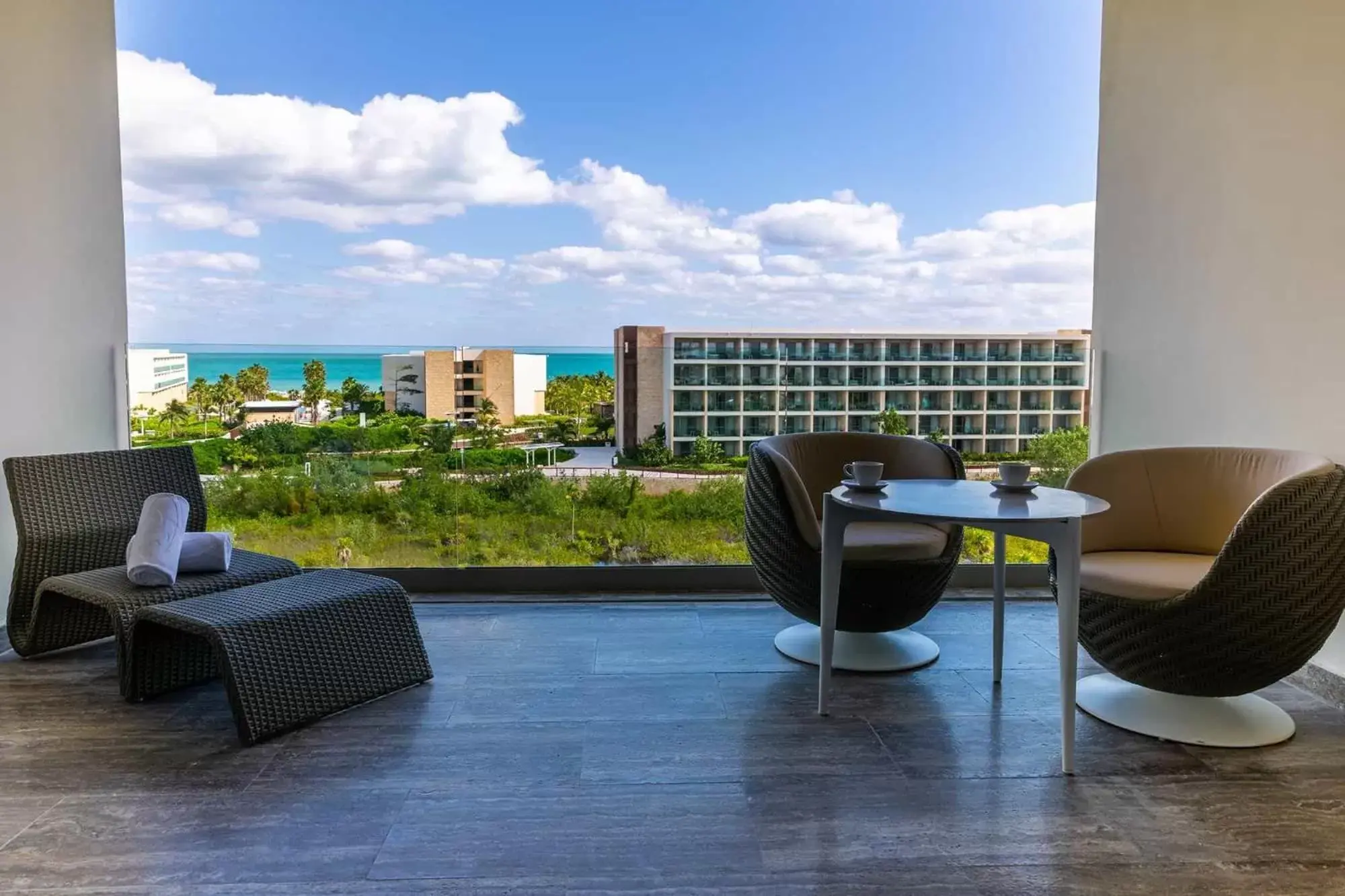 Balcony/Terrace in Grand Palladium Costa Mujeres Resort & Spa - All Inclusive