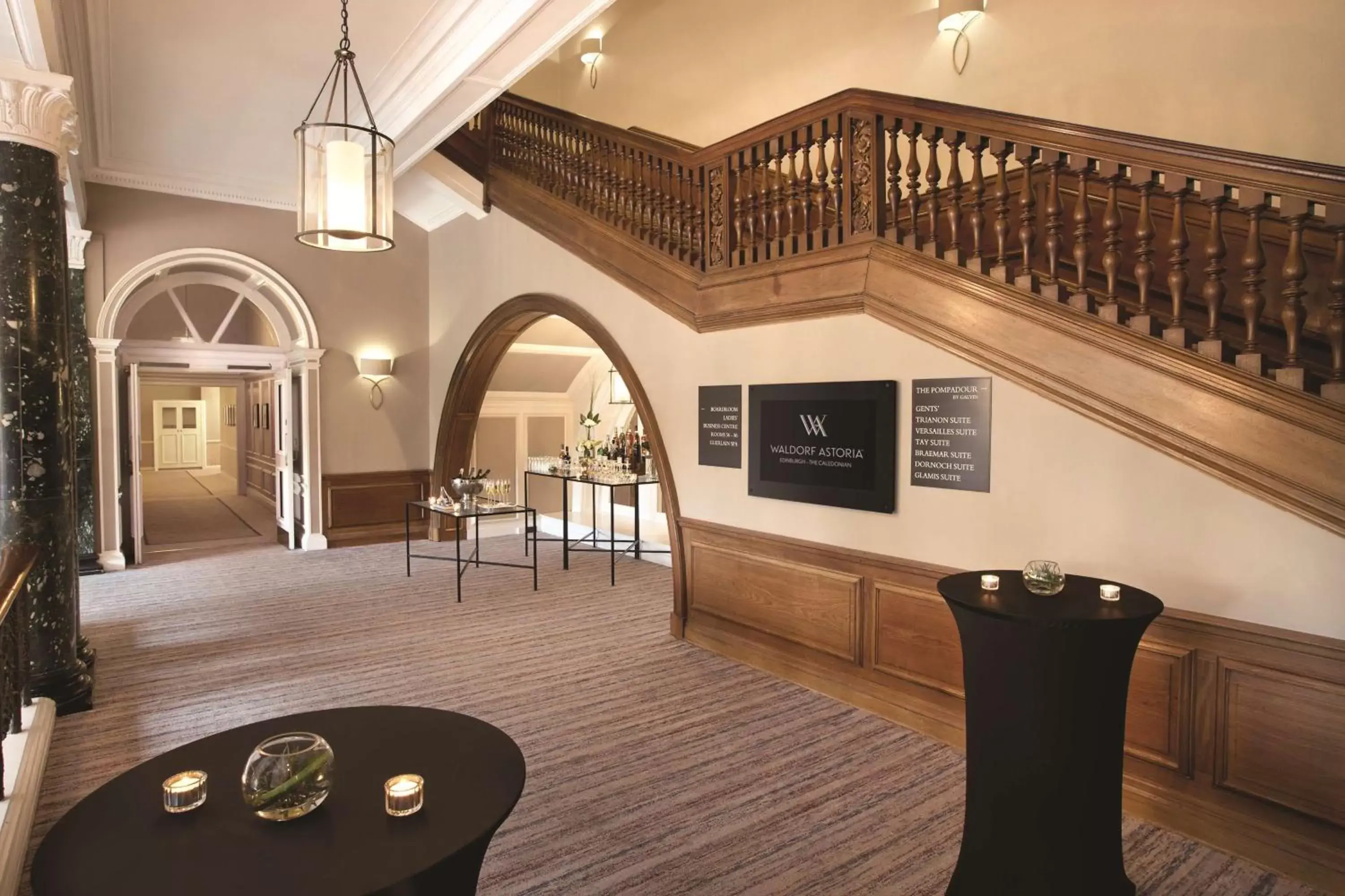 Lobby or reception in The Caledonian Edinburgh, Curio Collection by Hilton Lobby or reception in The Caledonian Edinburgh, Curio Collection by Hilton