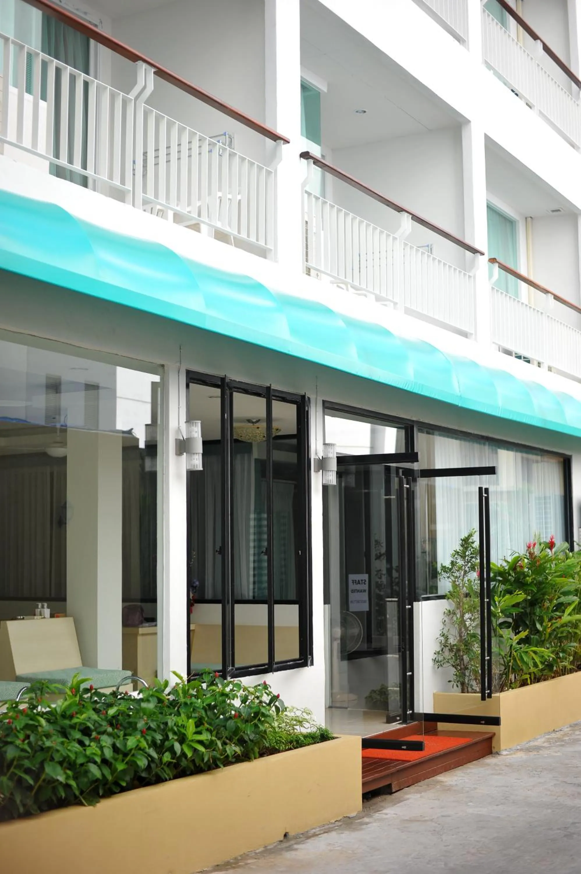 Facade/entrance in Aspery Hotel - SHA Certified