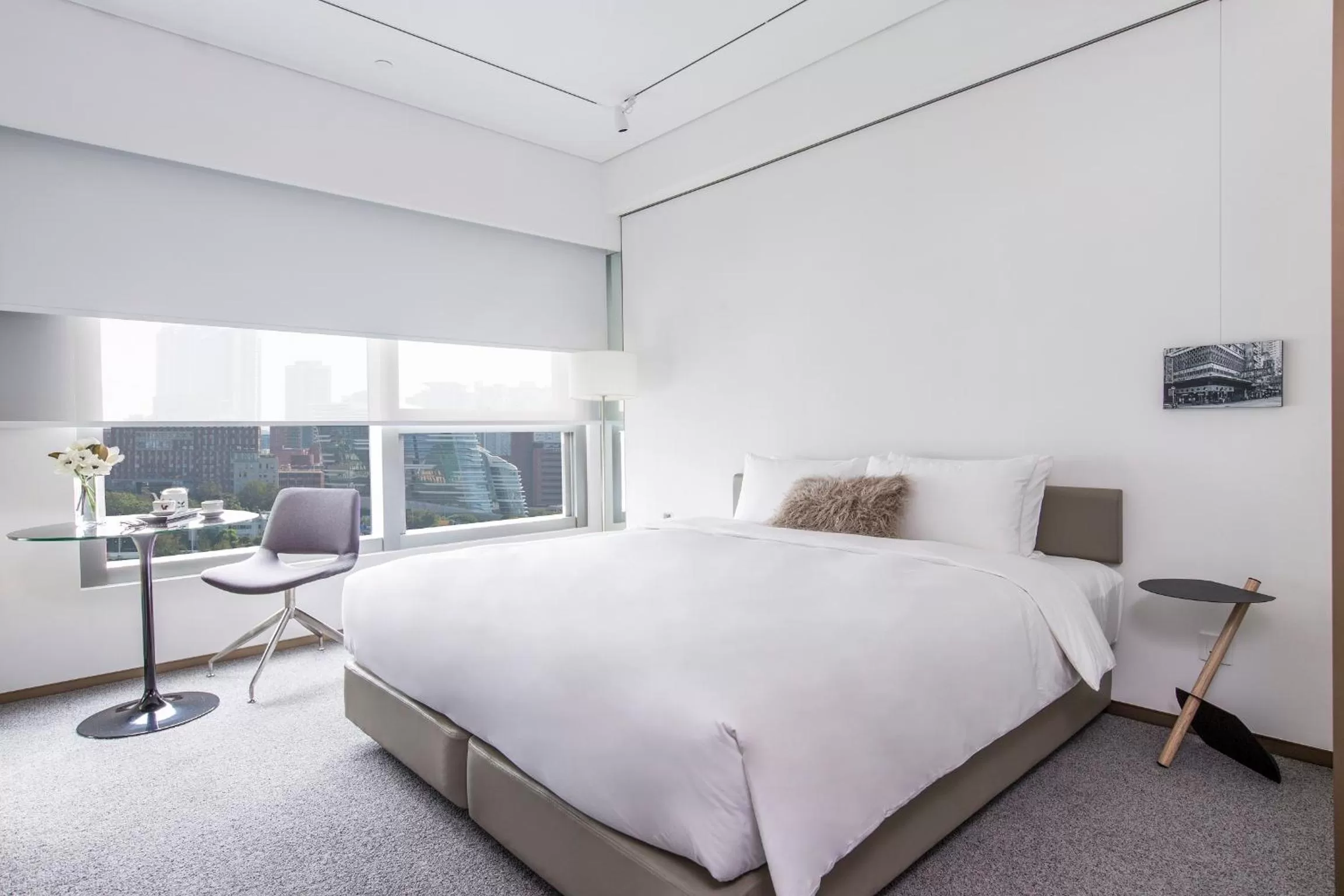 City view, Bed in Hotel Stage