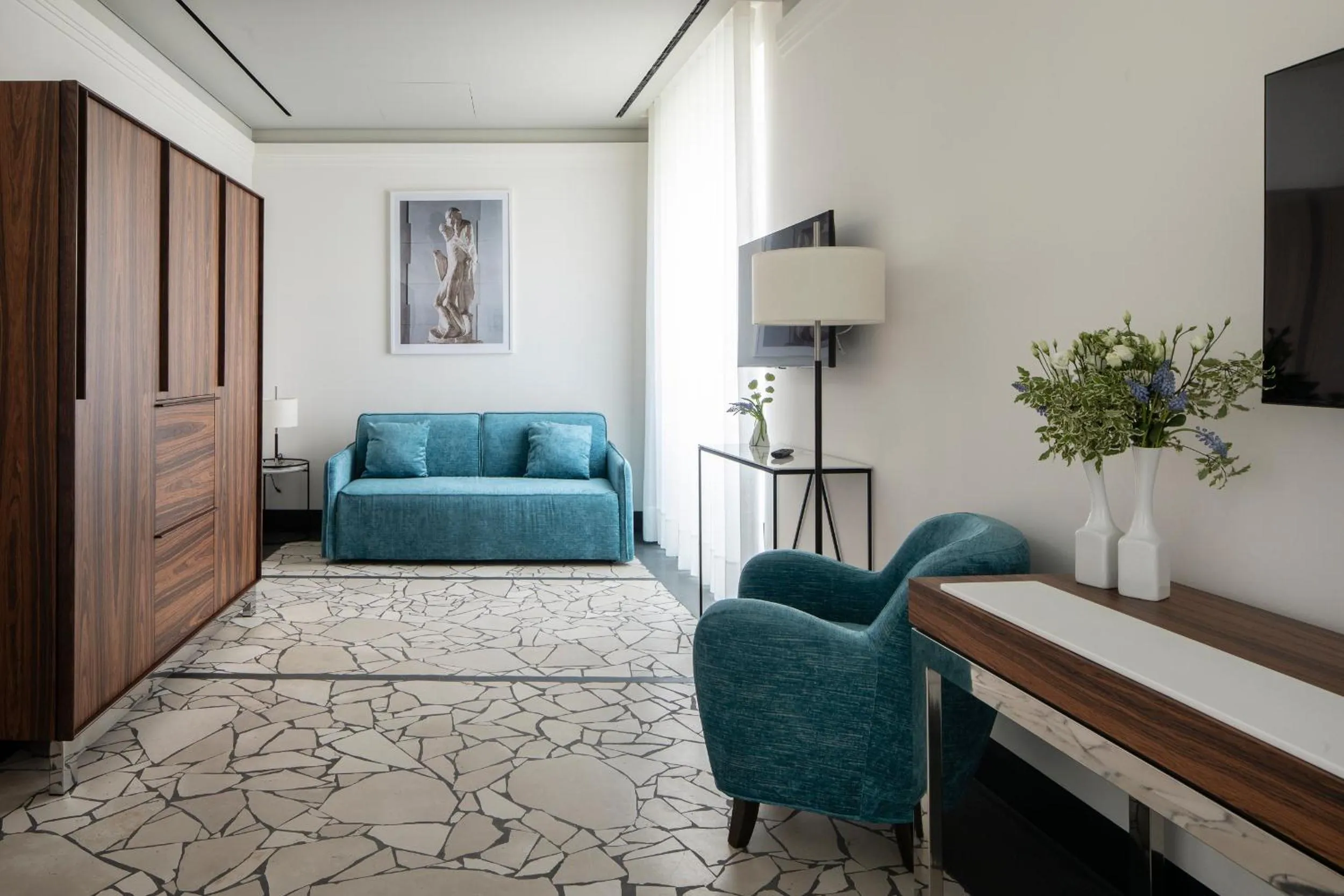 Living room in Grand Hotel Angiolieri