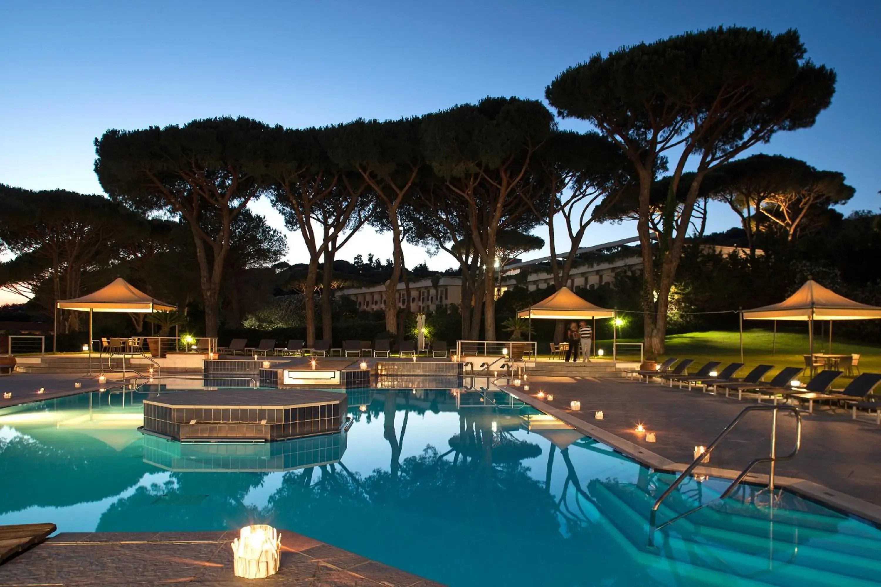 Swimming Pool in Golf Hotel Punta Ala