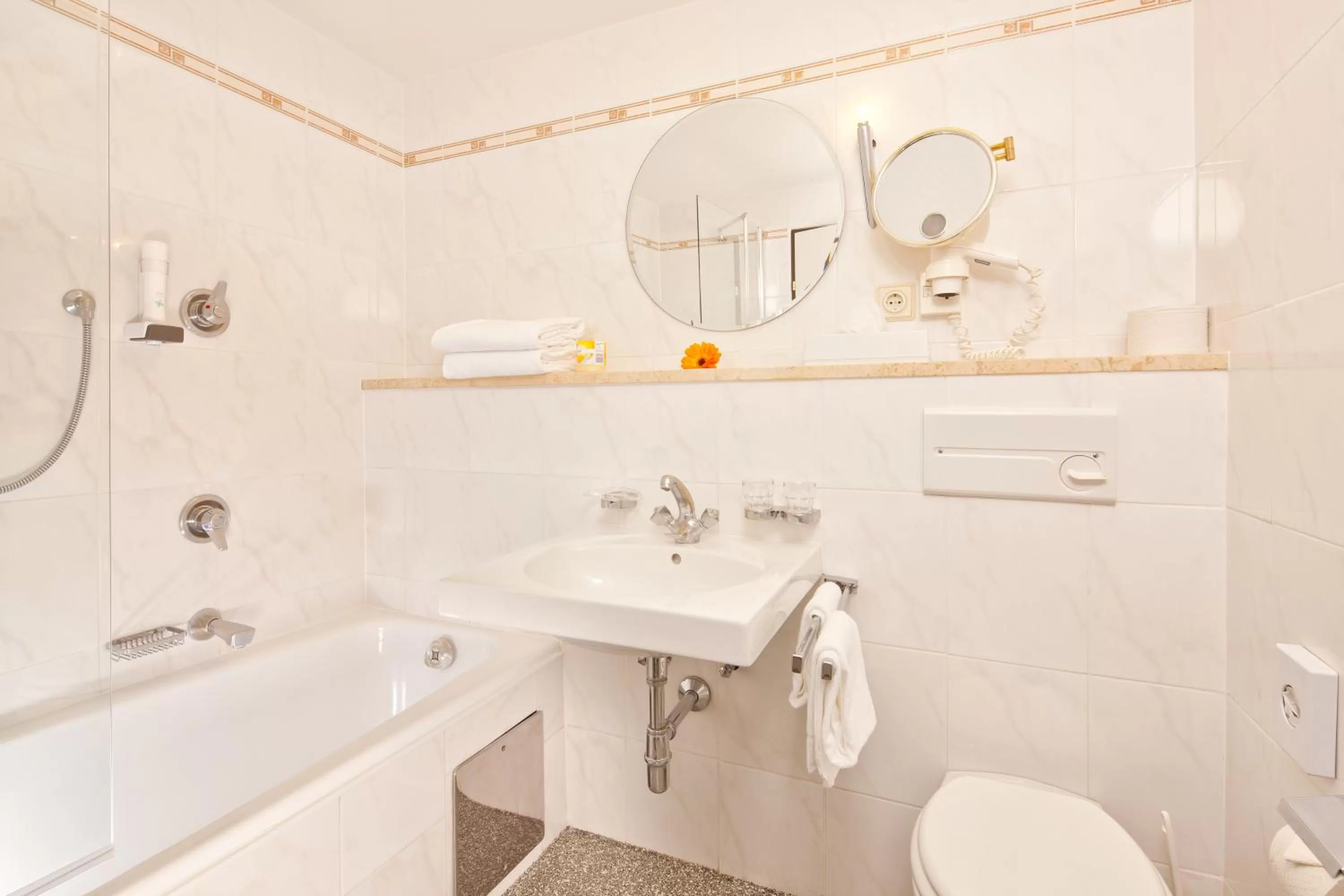 Bathroom in Hotel Hocheder