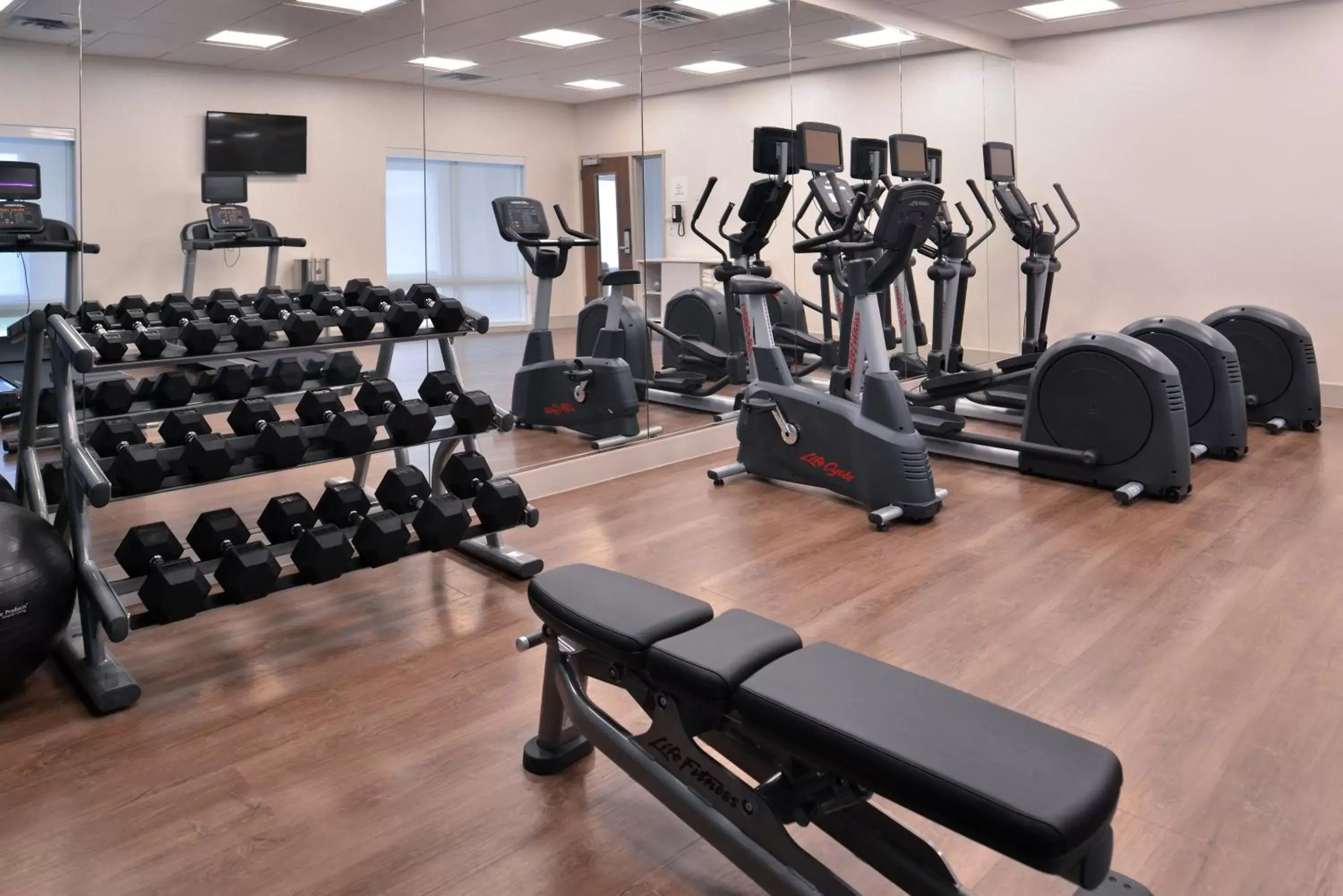 Fitness centre/facilities, Fitness Center/Facilities in Holiday Inn Express & Suites - Marshalltown, an IHG Hotel