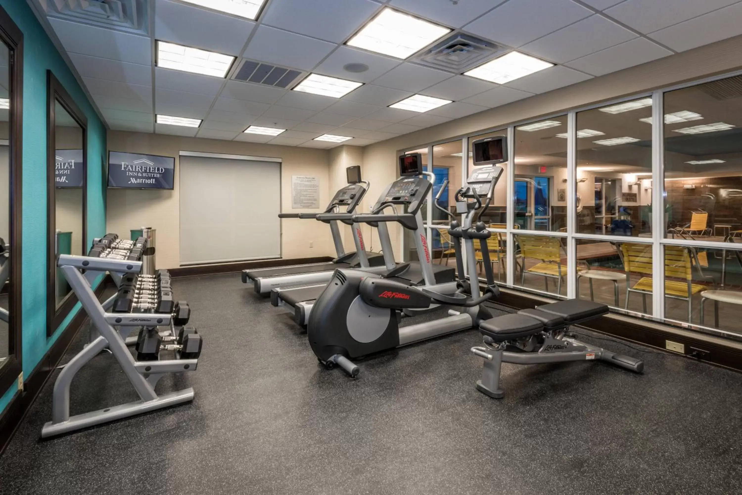 Fitness centre/facilities, Fitness Center/Facilities in Fairfield Inn & Suites by Marriott Meridian