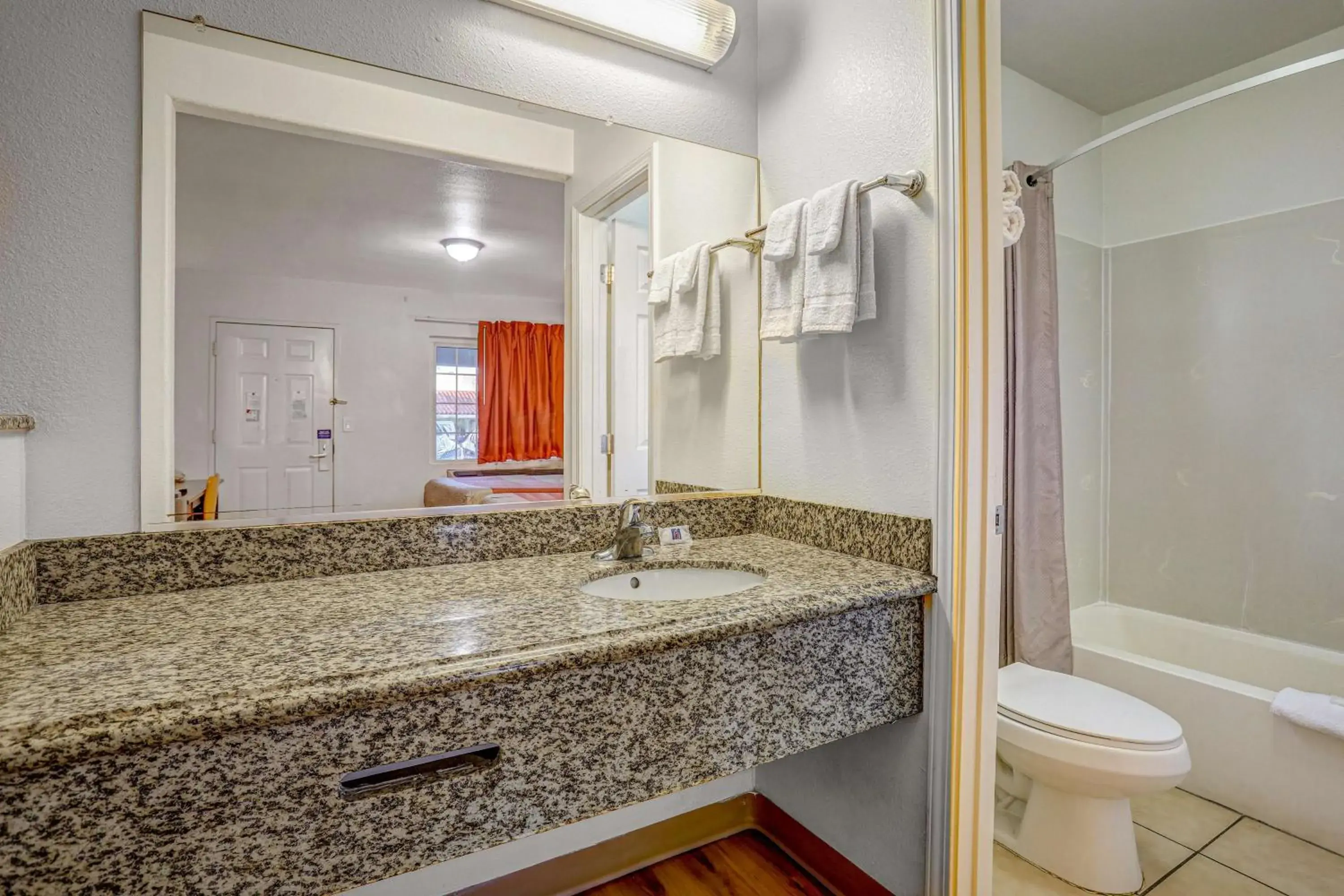 Photo of the whole room, Bathroom in Motel 6-Marysville, CA