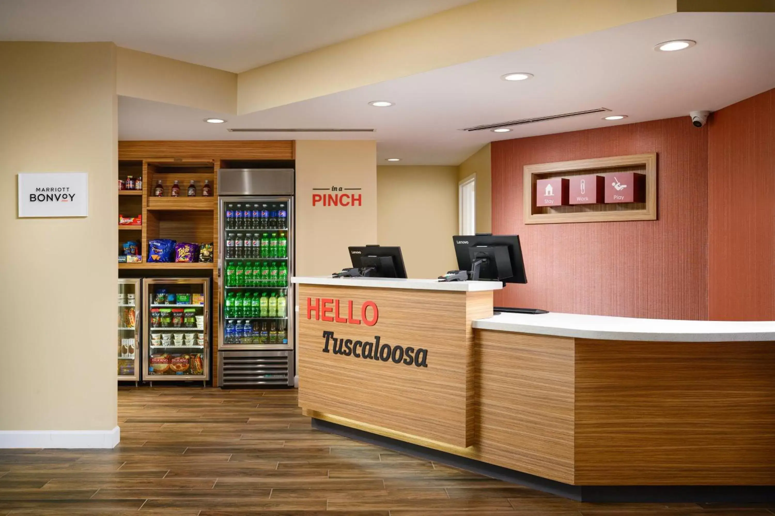Lobby or reception in TownePlace Suites by Marriott Tuscaloosa