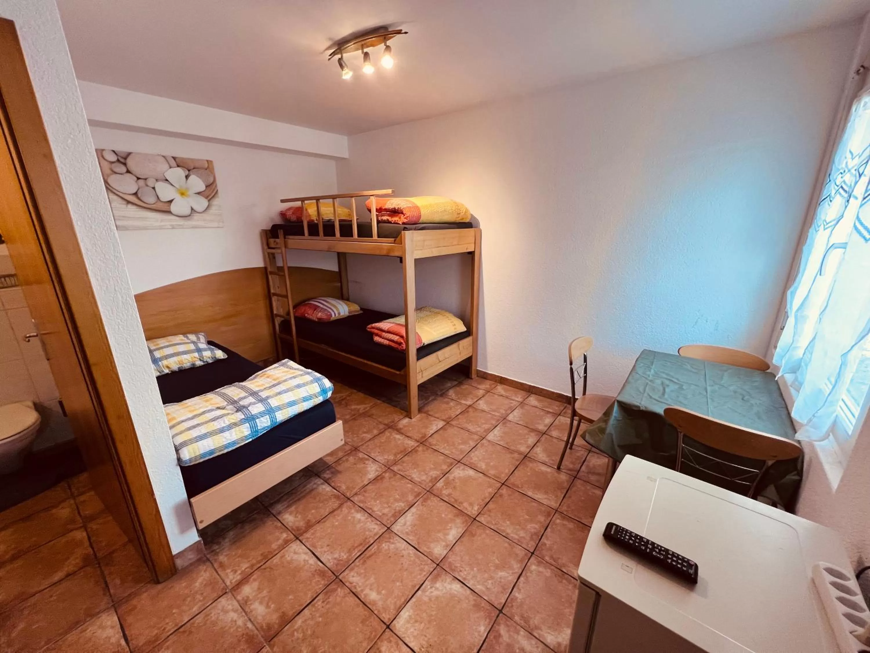 Bed in Gîte la Cigale