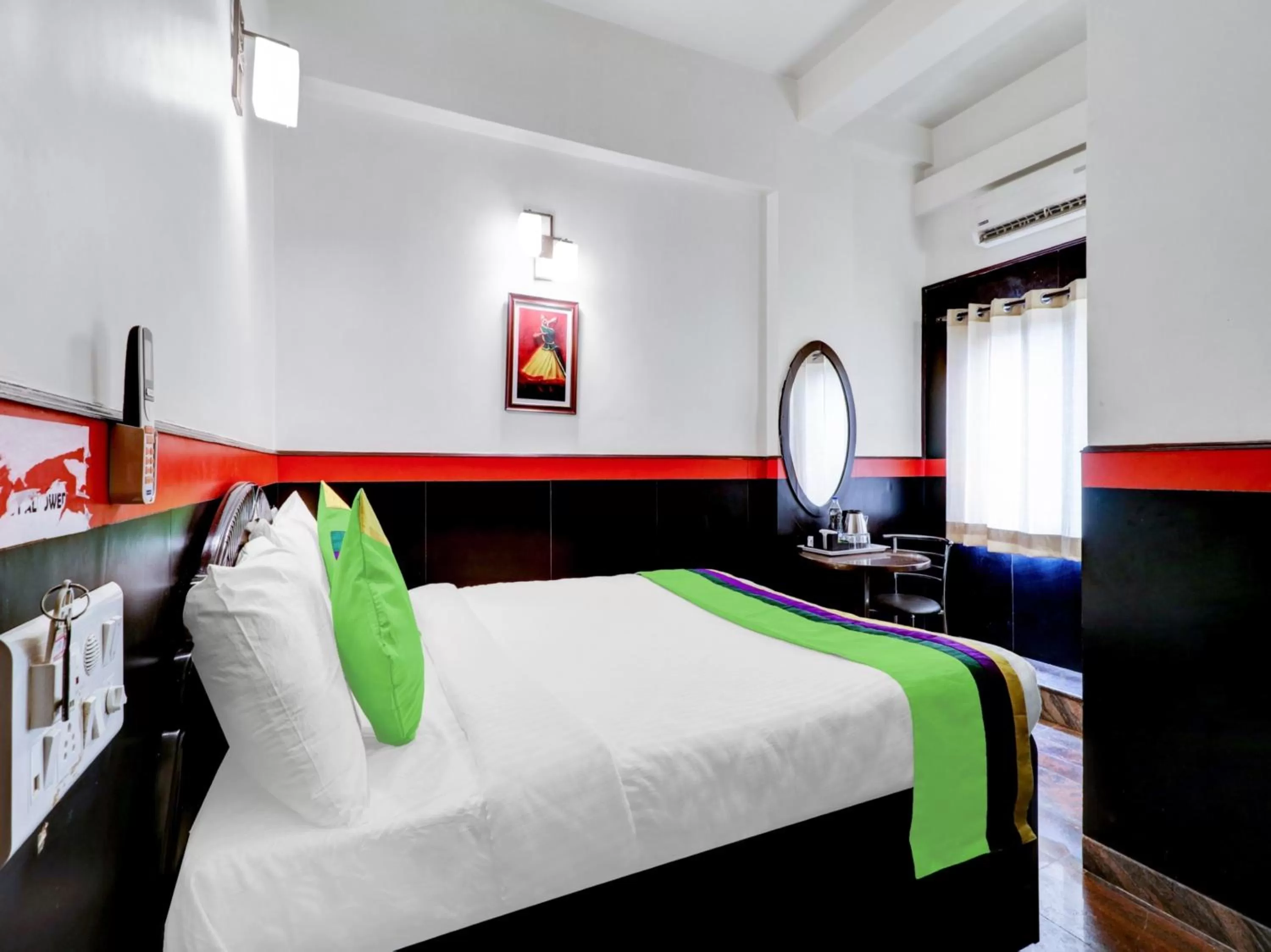 Bed in Treebo Benaka Residency