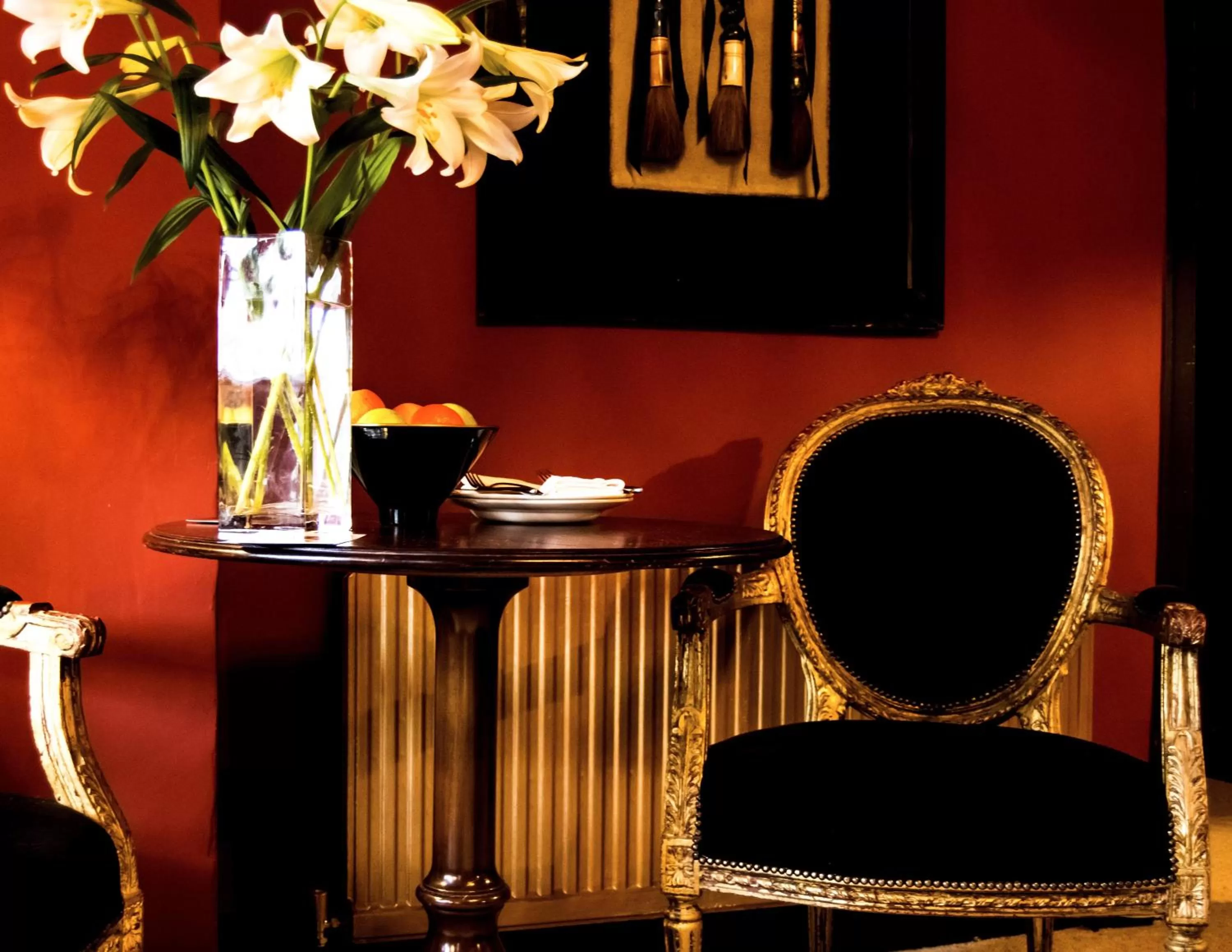 Decorative detail in The Fox and Hounds