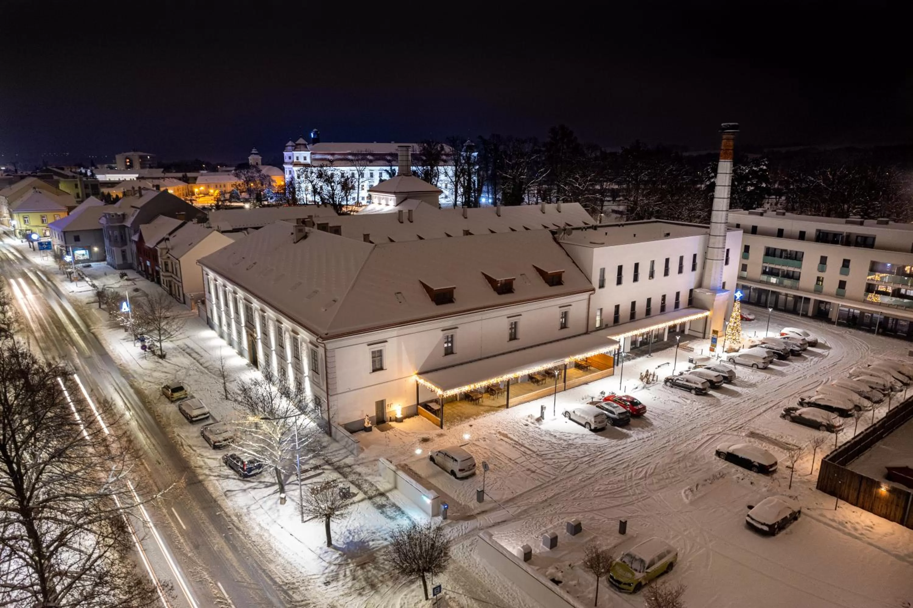 Property building in Hotel Panský Pivovar