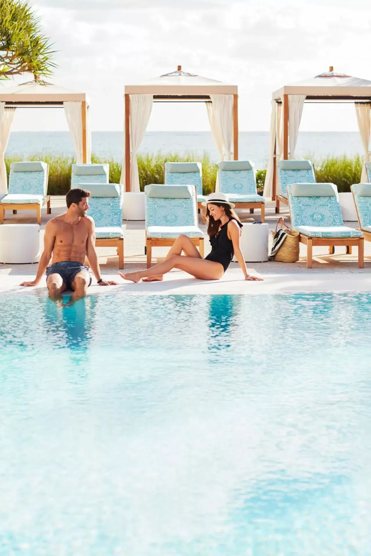 People, Swimming Pool in Four Seasons Resort Palm Beach