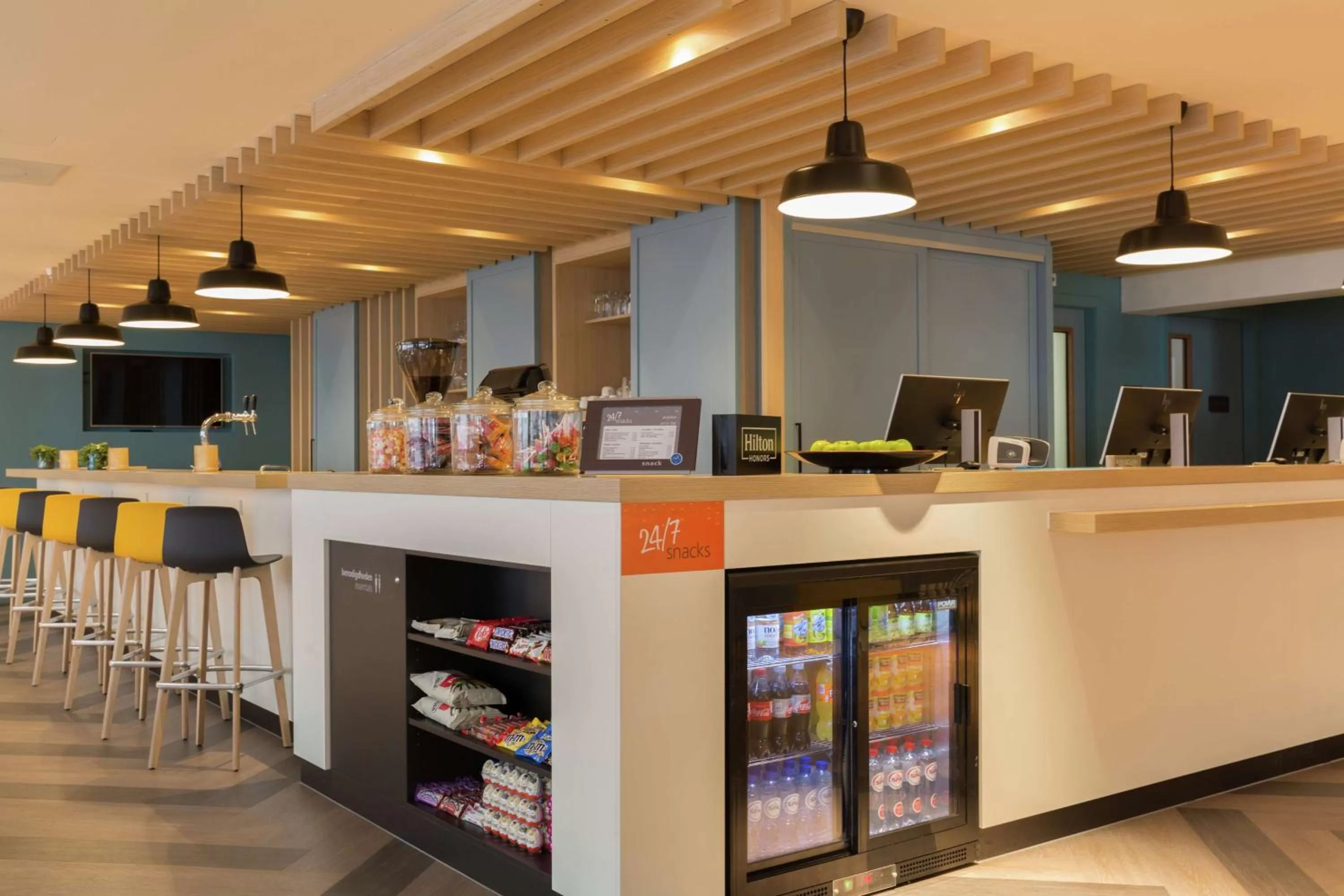 Lobby or reception in Hampton By Hilton Antwerp Central Station