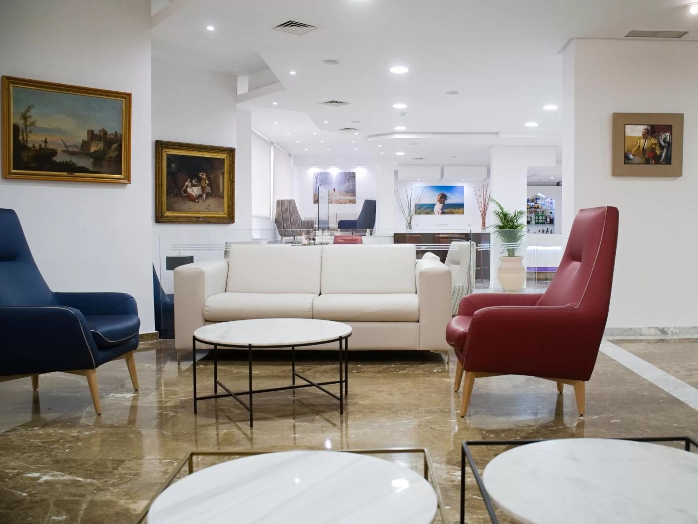 Living room in Hotel Pasarela